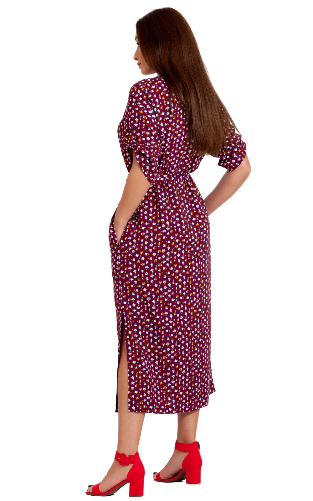 Summer Shirt Midi Dress Liza No30