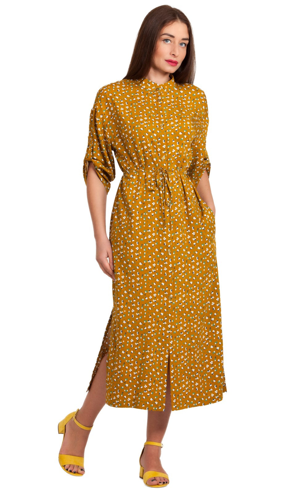 Summer Shirt Midi Dress Liza No31