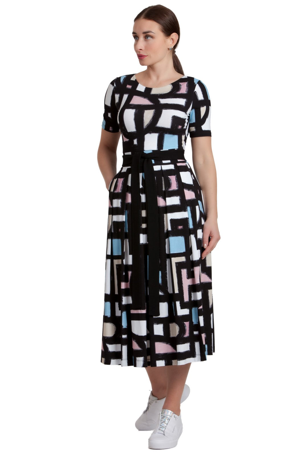 Comfortable Summer Midi Dress Liza No22