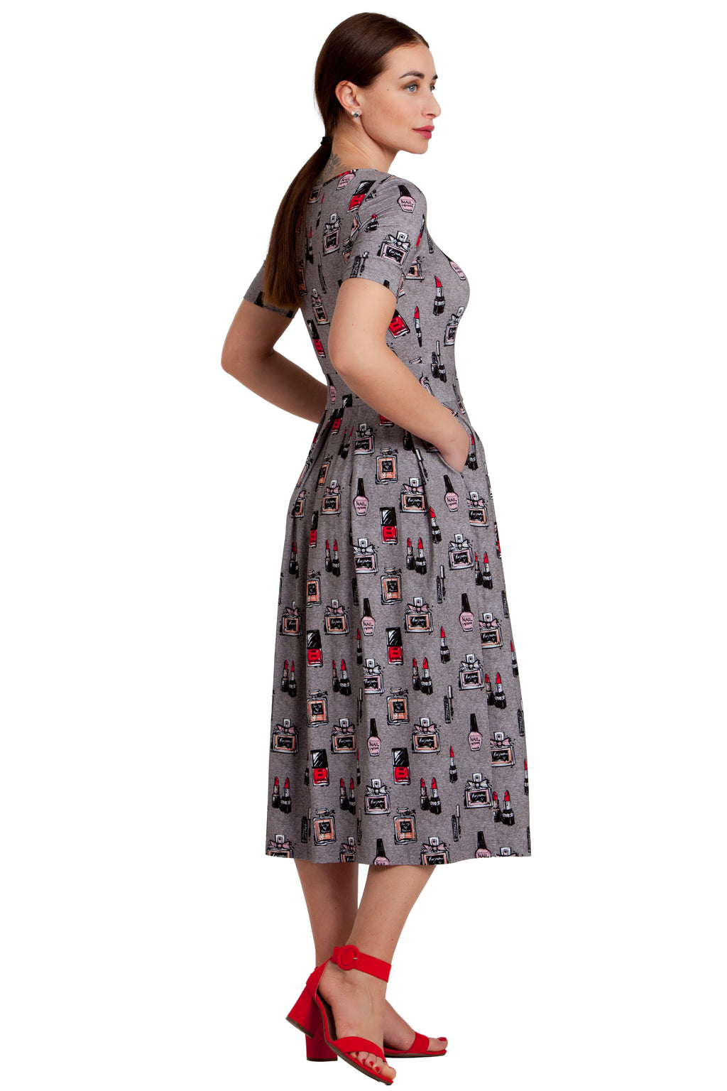 Ērta vasaras midi kleita Liza Nr. 24