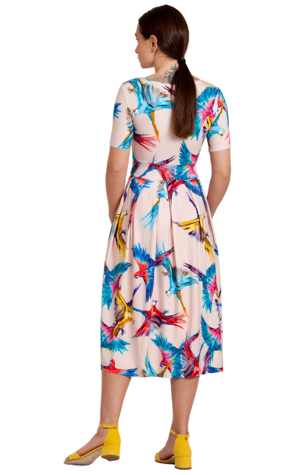 Comfortable Summer Midi Dress Liza No23