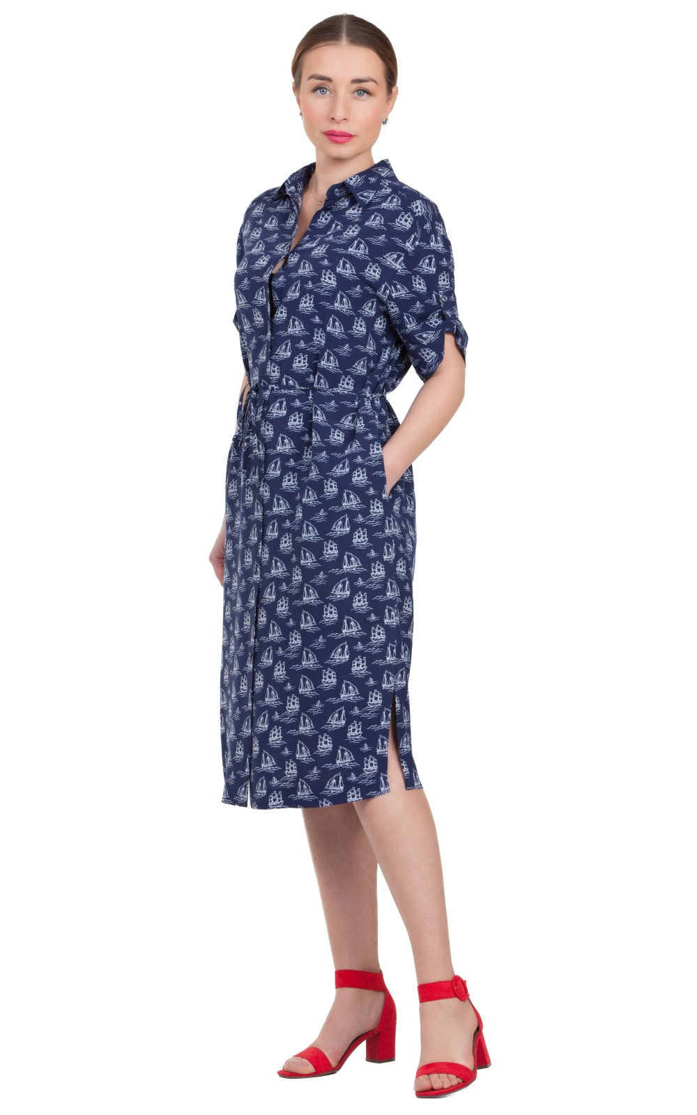 Summer Shirt Dress Rebecca No19