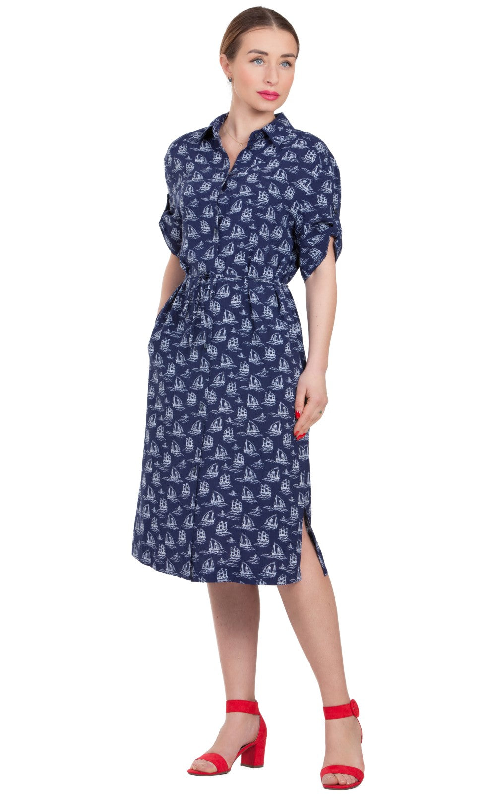 Summer Shirt Dress Rebecca No19
