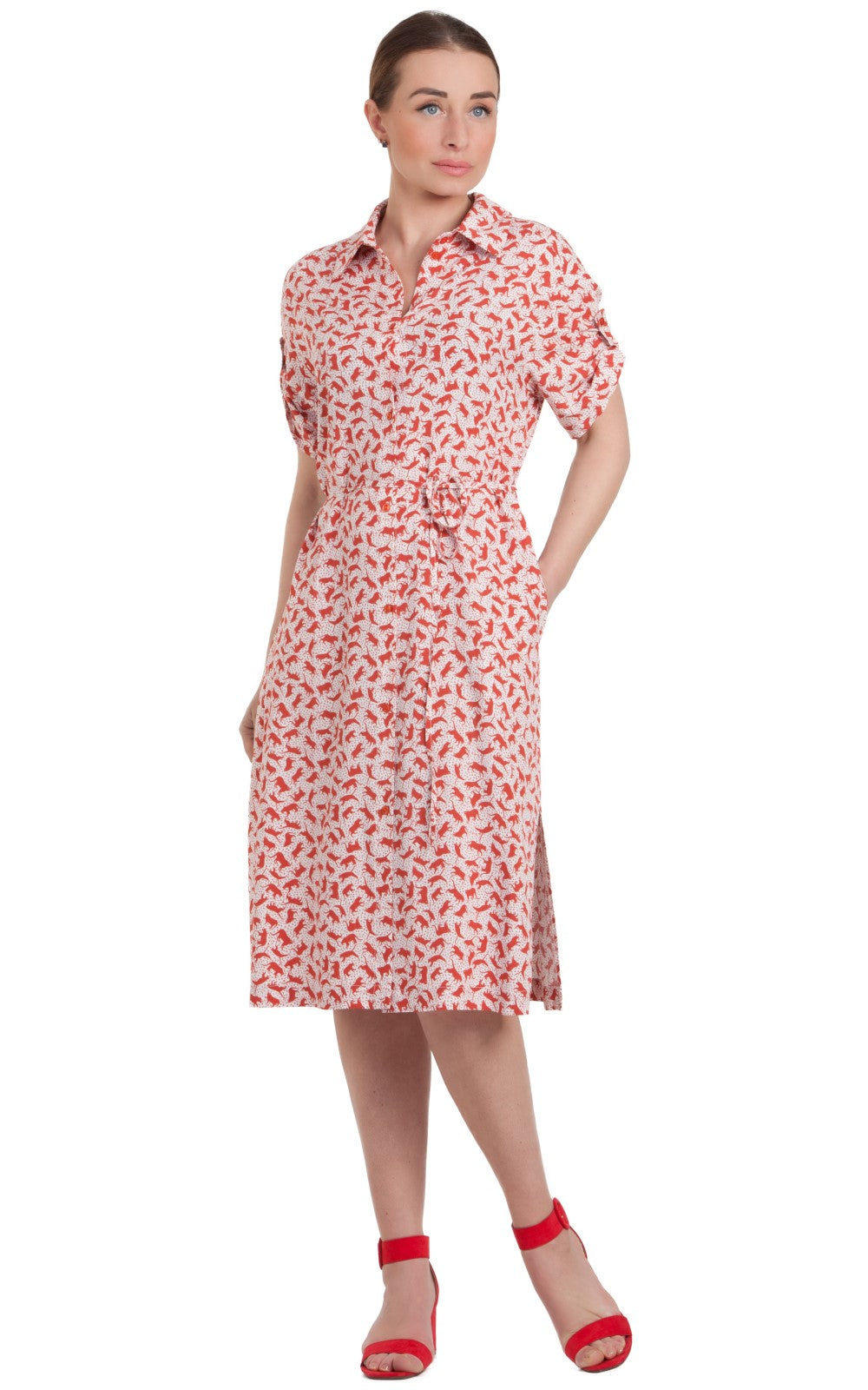 Summer Shirt Dress Rebecca No18