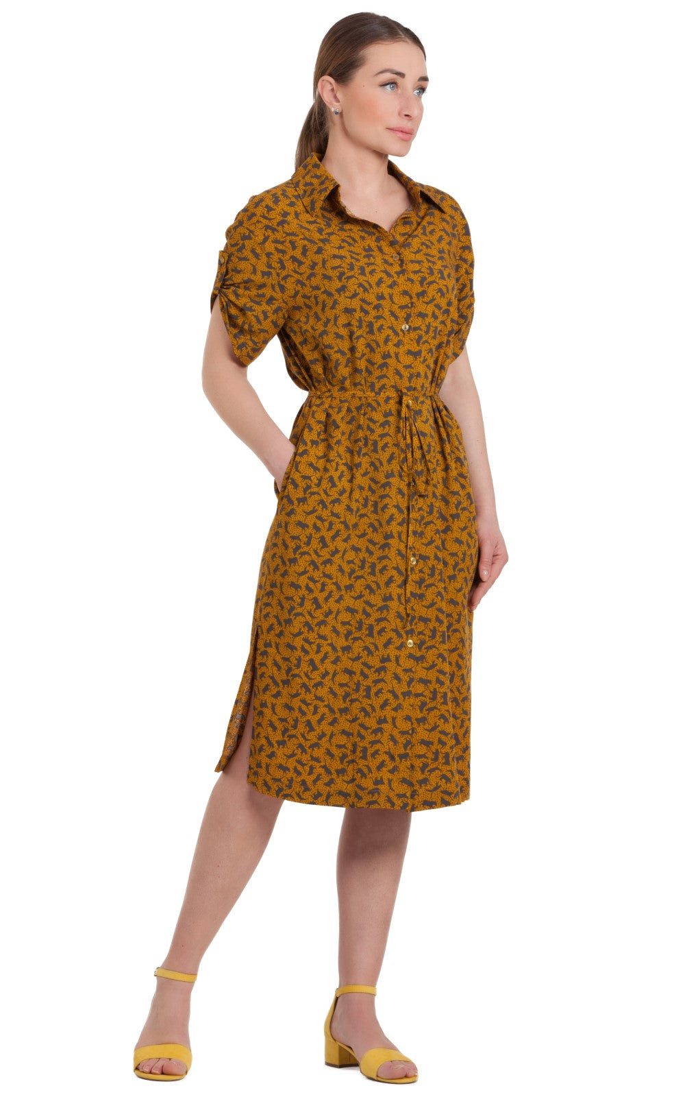 Summer Shirt Dress Rebecca No15