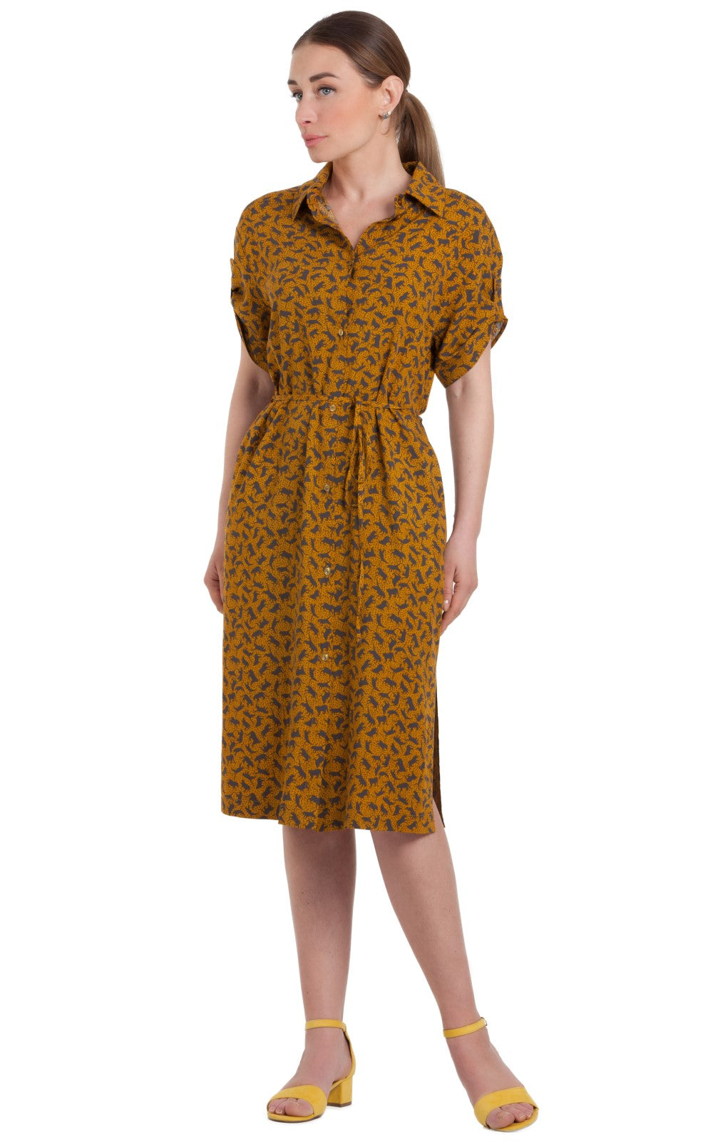 Summer Shirt Dress Rebecca No15