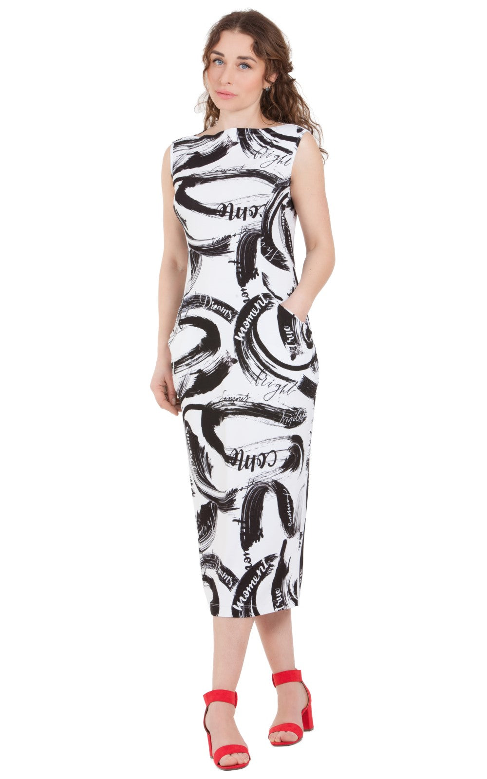 Midi Summer Dress Rebecca No11