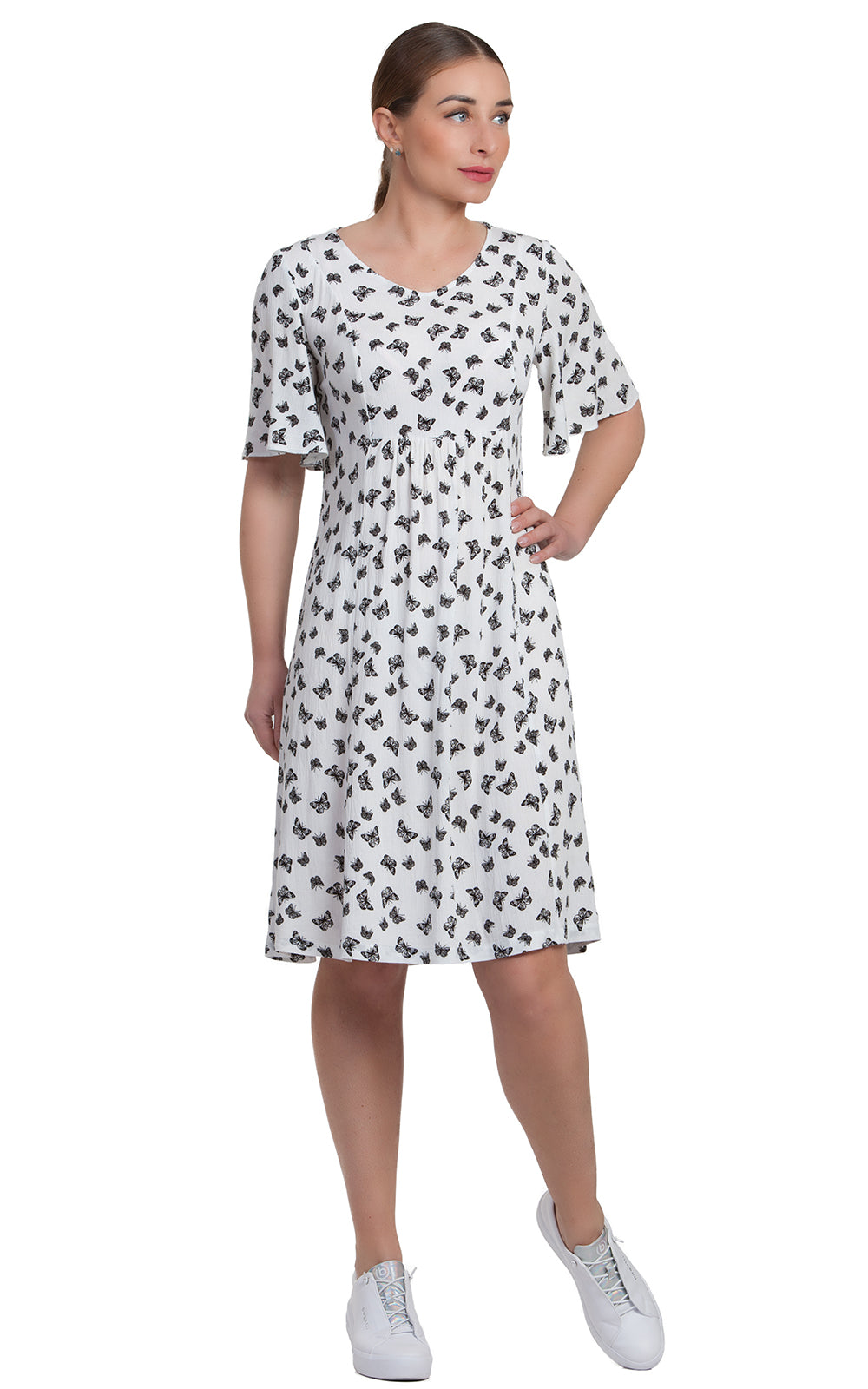 Summer Flared Dress Sanita No18