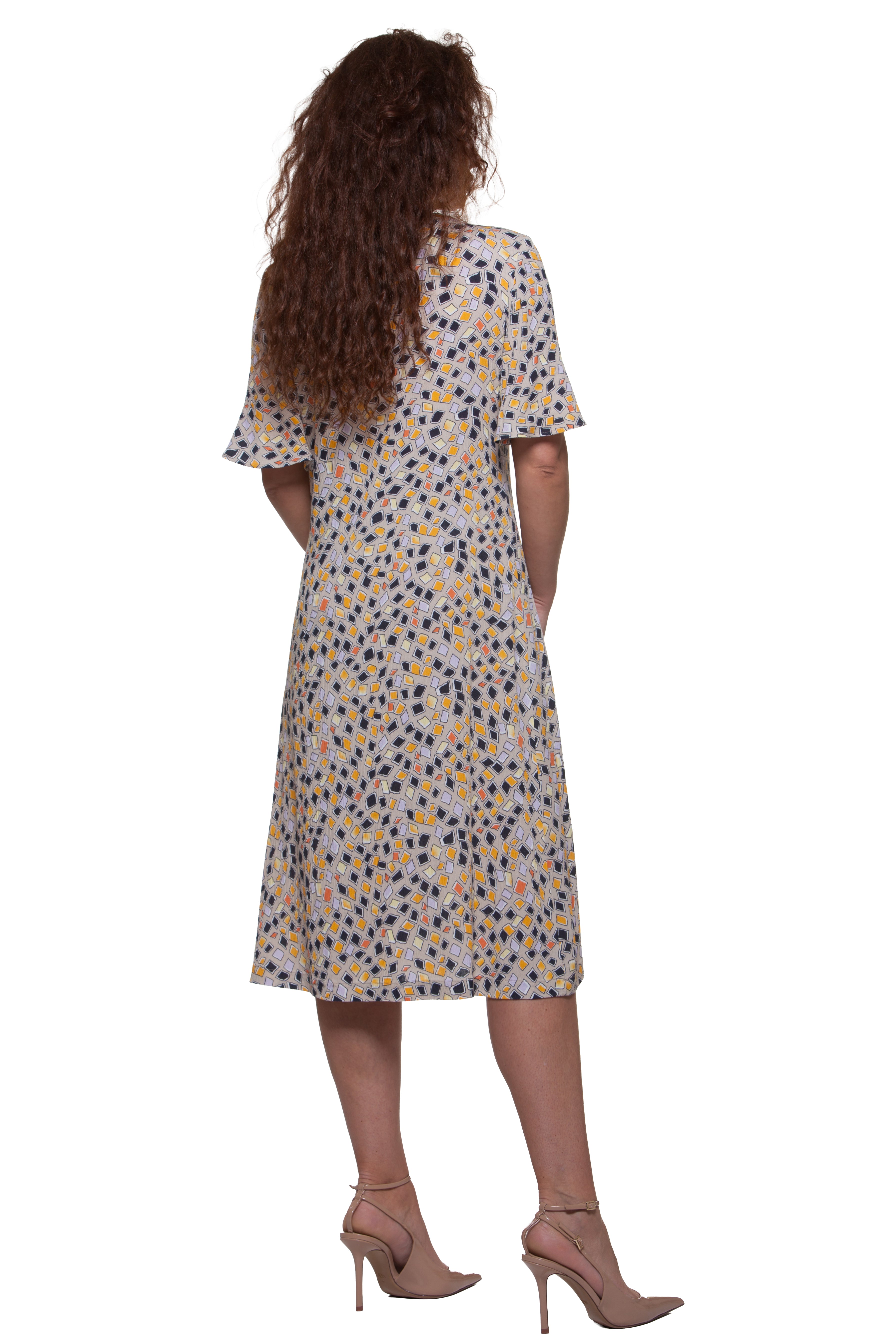 Sommerliches Ausgestelltes Kleid Sanita No. 188