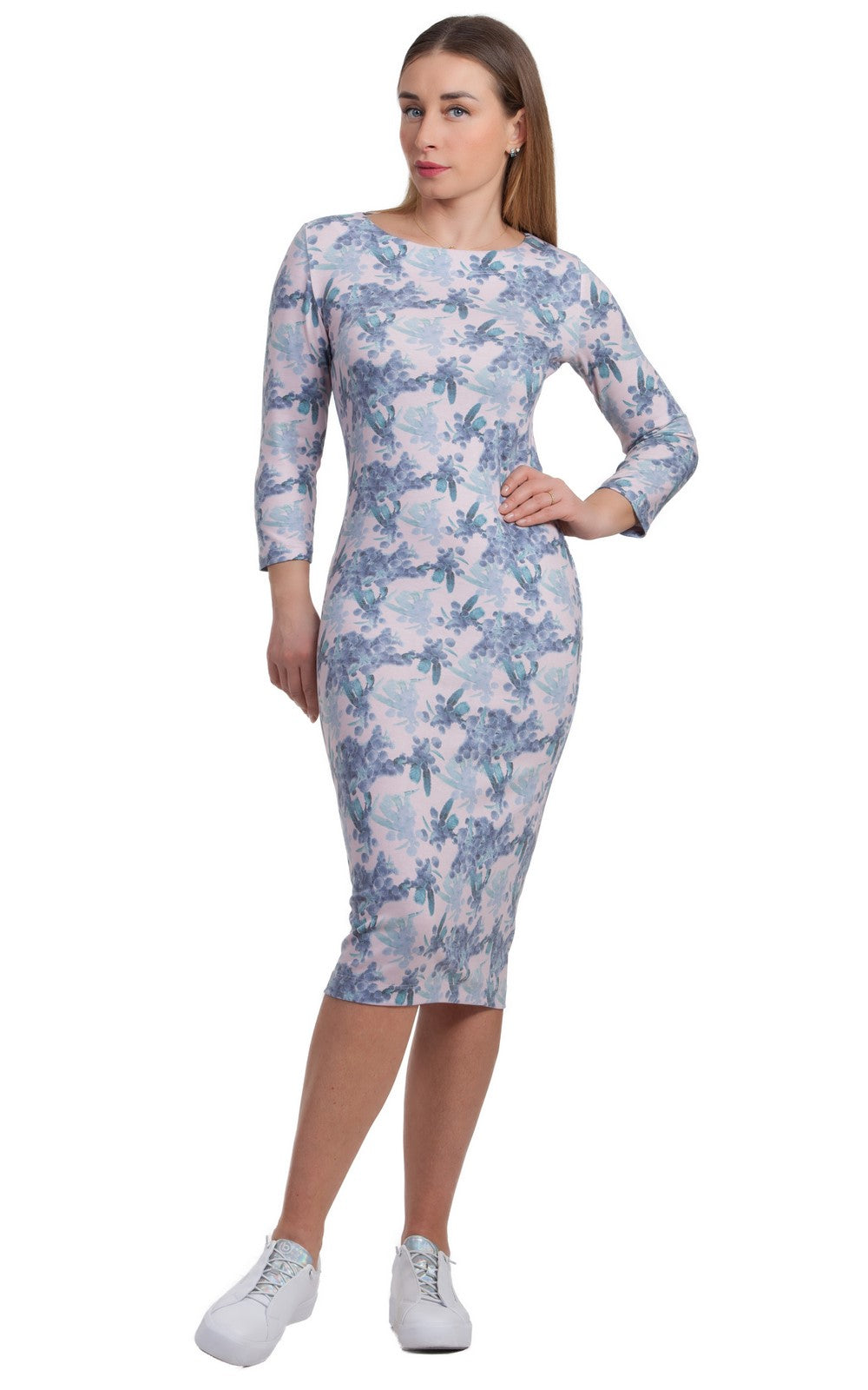 Classic Fitted Dress Sanita No25