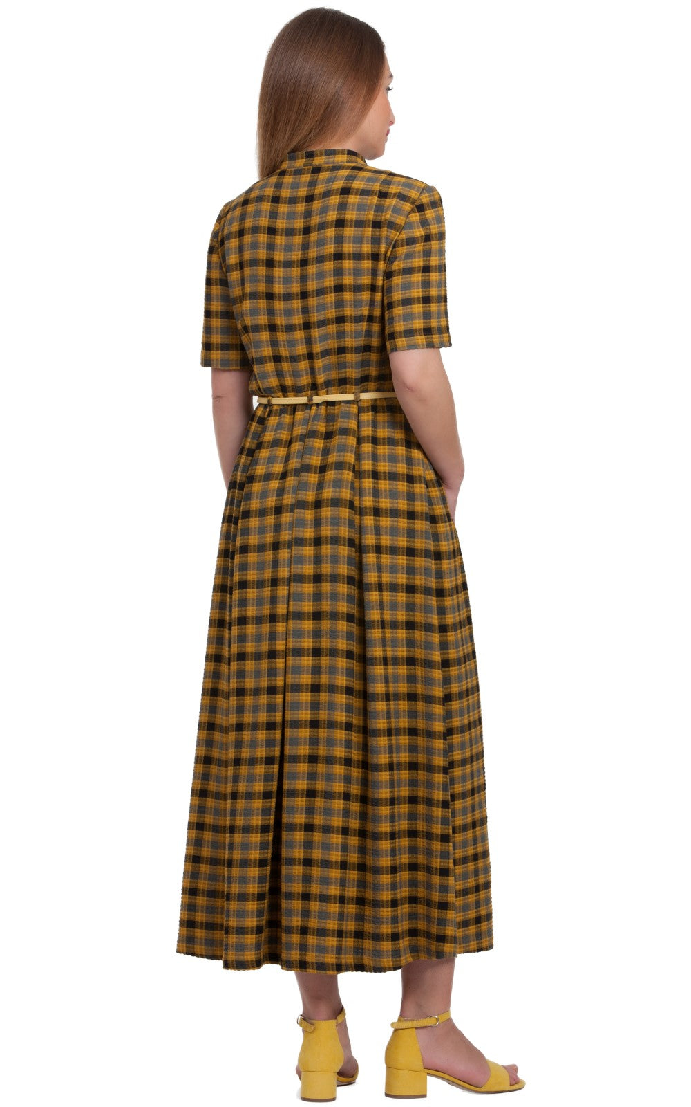 Casual Plaid Dress Sofia No8