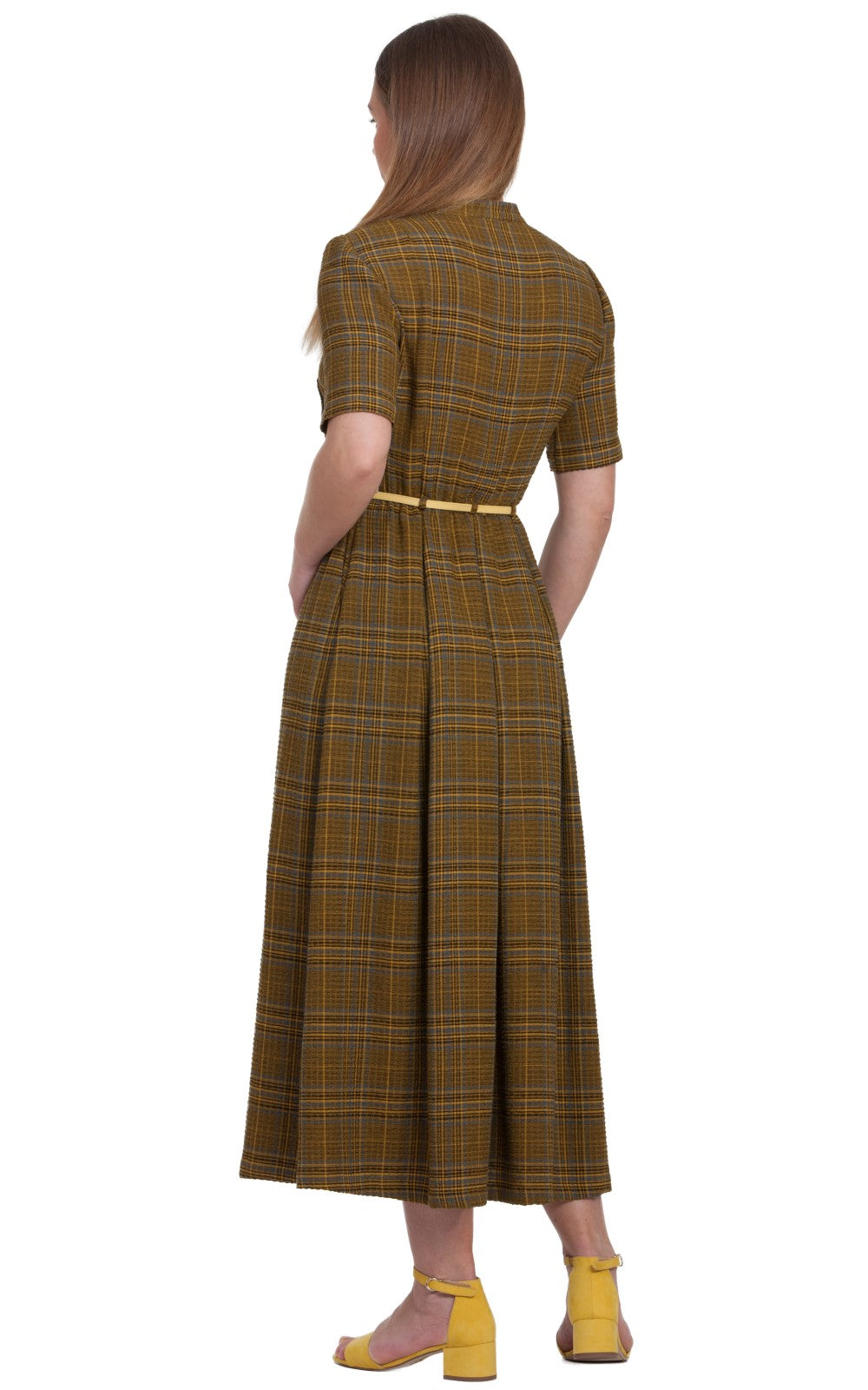 Casual Plaid Dress Sofia No9