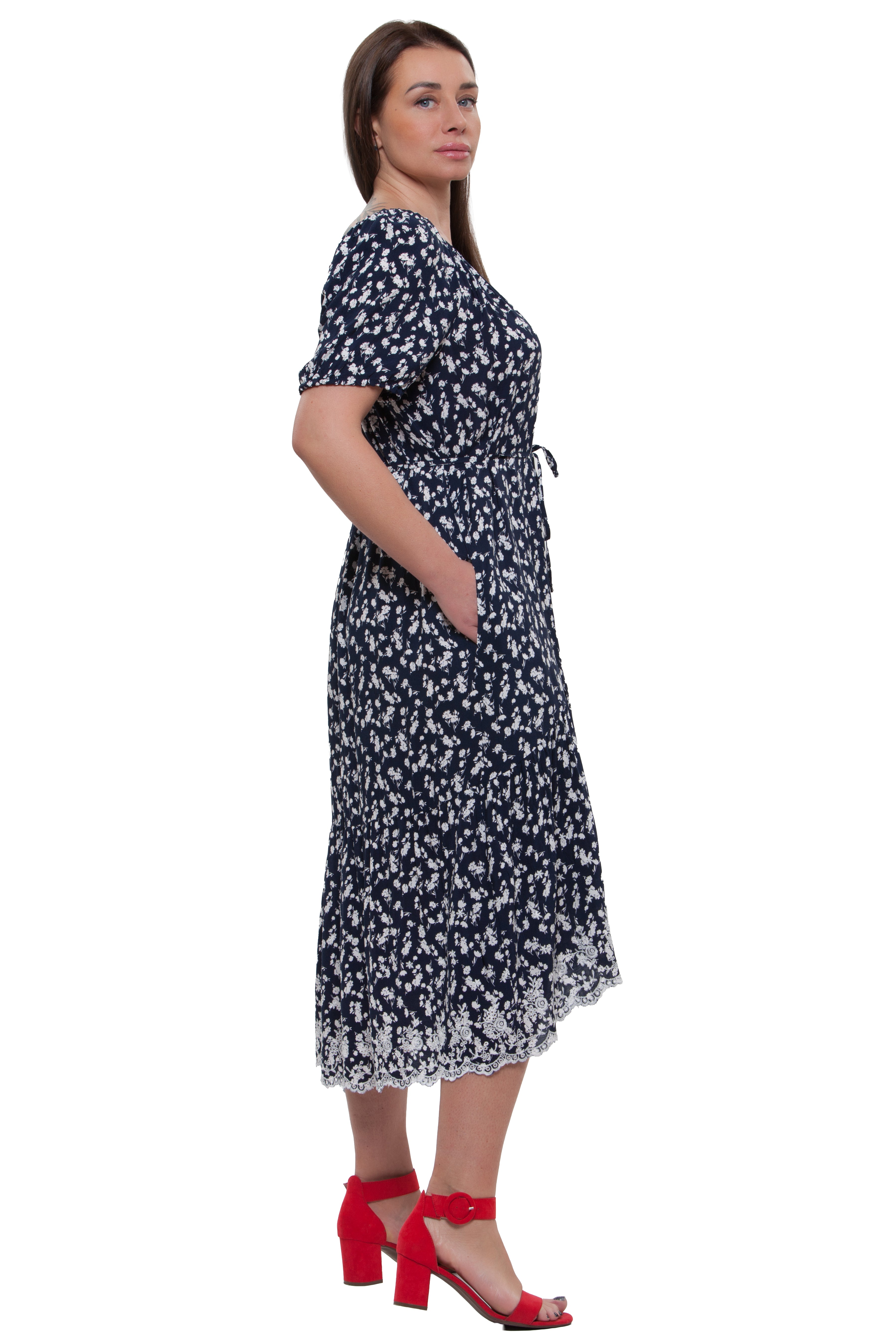 Vasaras brīva piegriezuma kleita Sofia Nr. 11