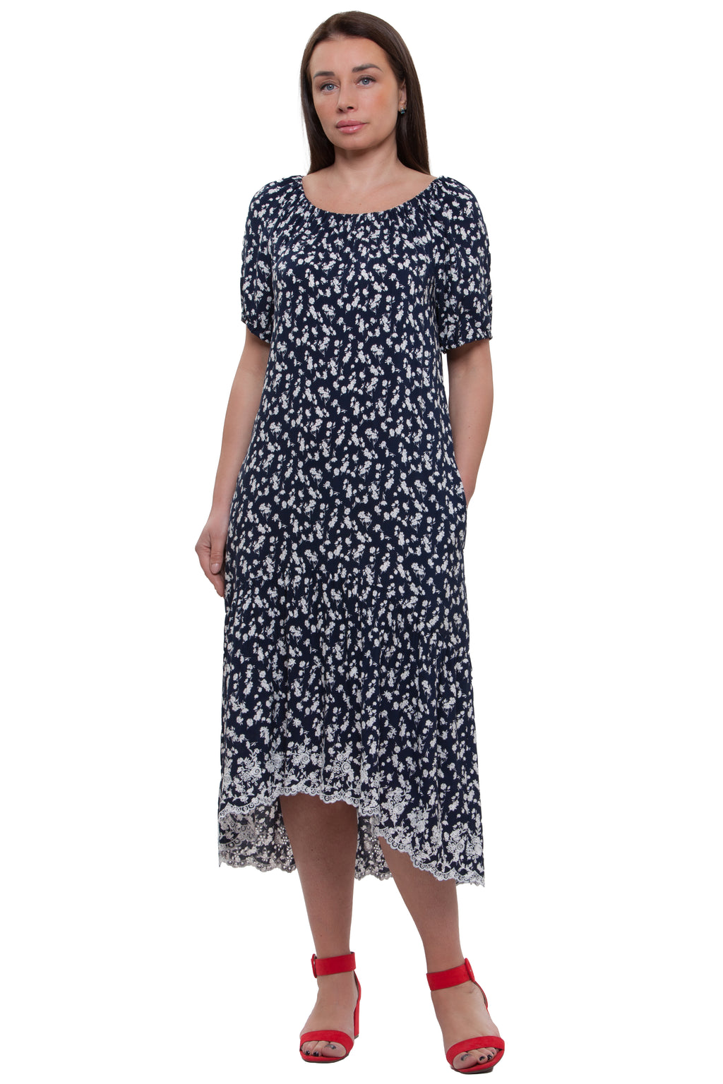 Vasaras brīva piegriezuma kleita Sofia Nr. 11