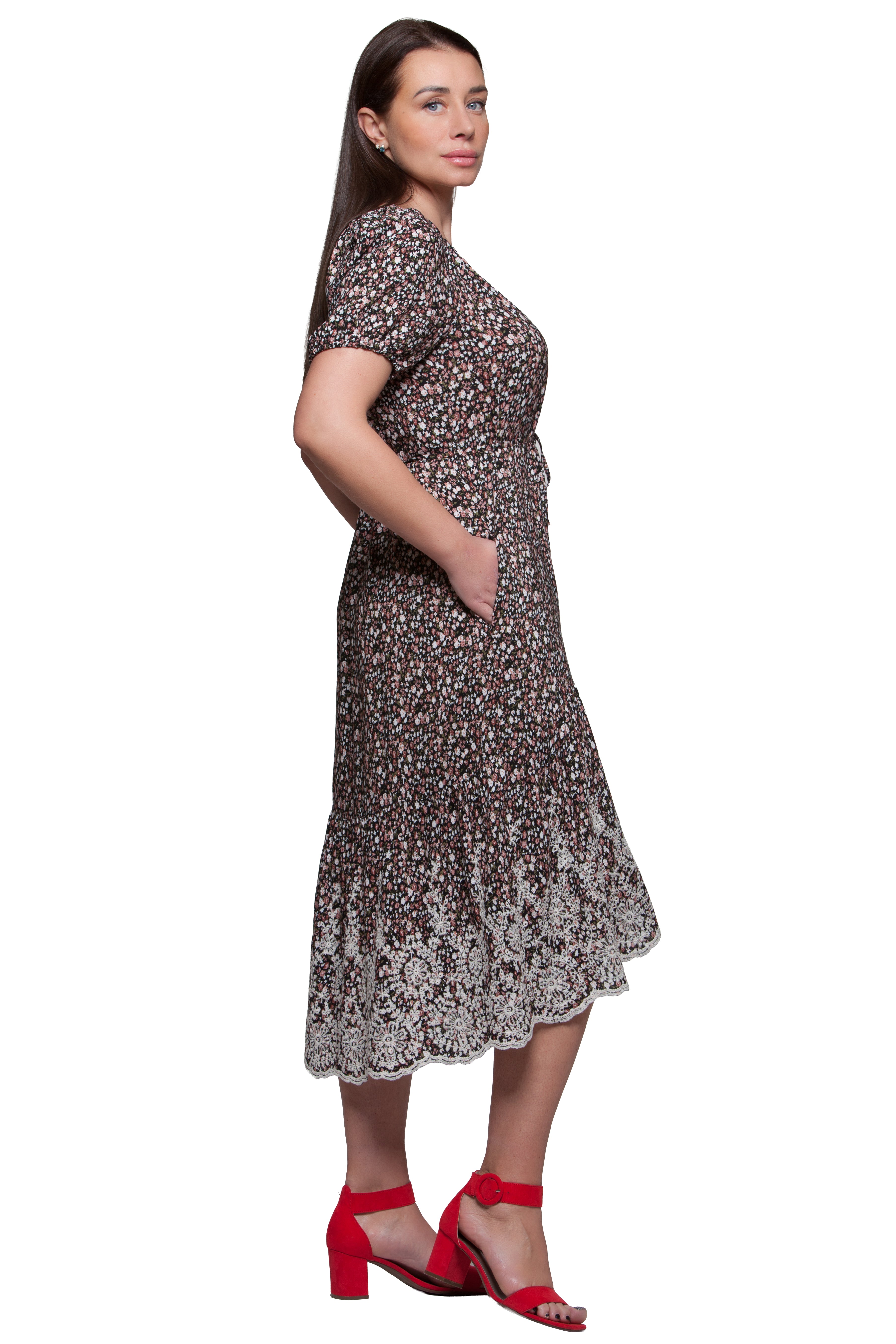 Vasaras brīva piegriezuma kleita Sofia Nr. 10