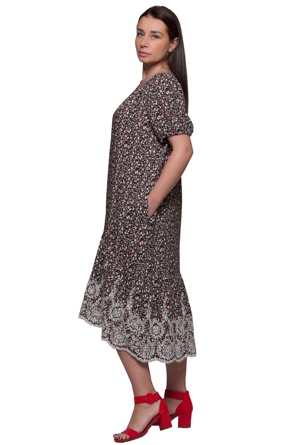 Vasaras brīva piegriezuma kleita Sofia Nr. 10