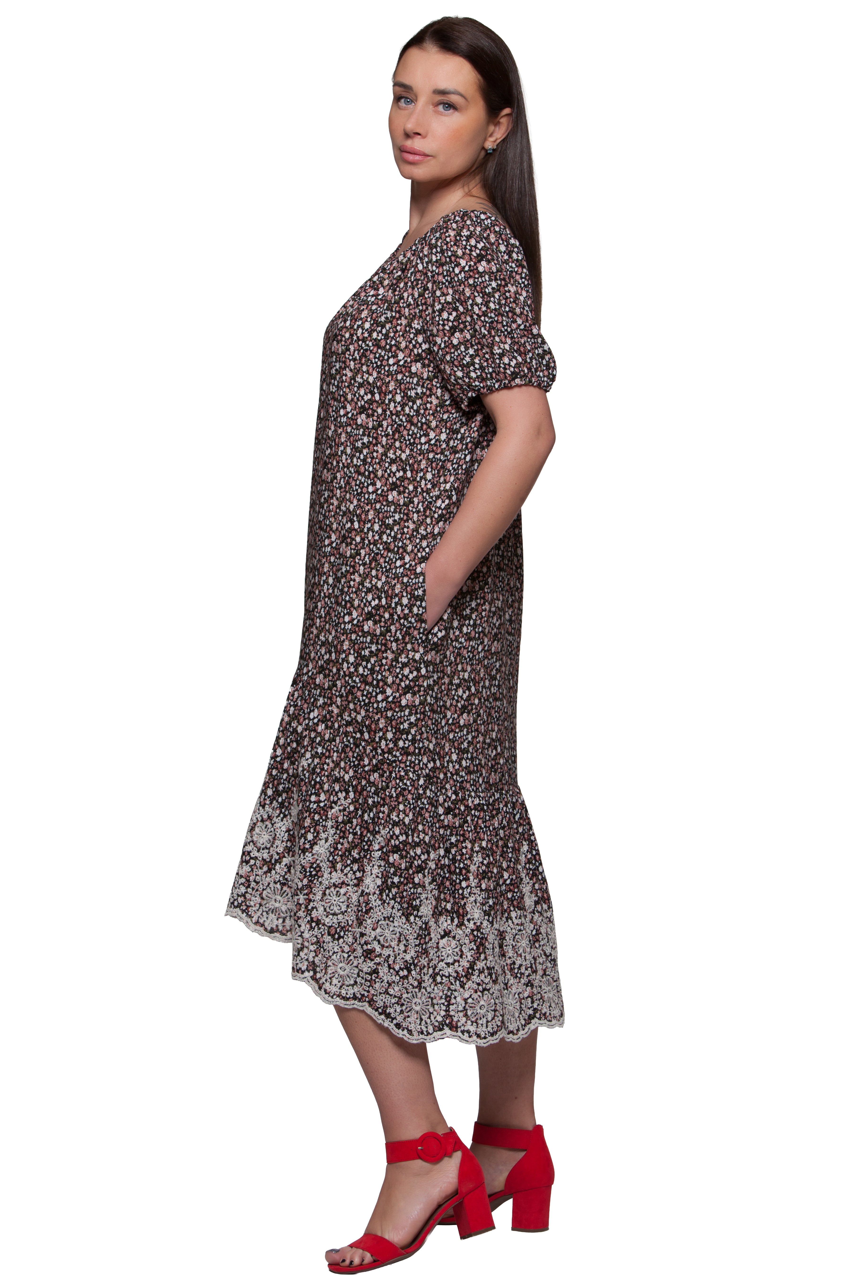 Vasaras brīva piegriezuma kleita Sofia Nr. 10