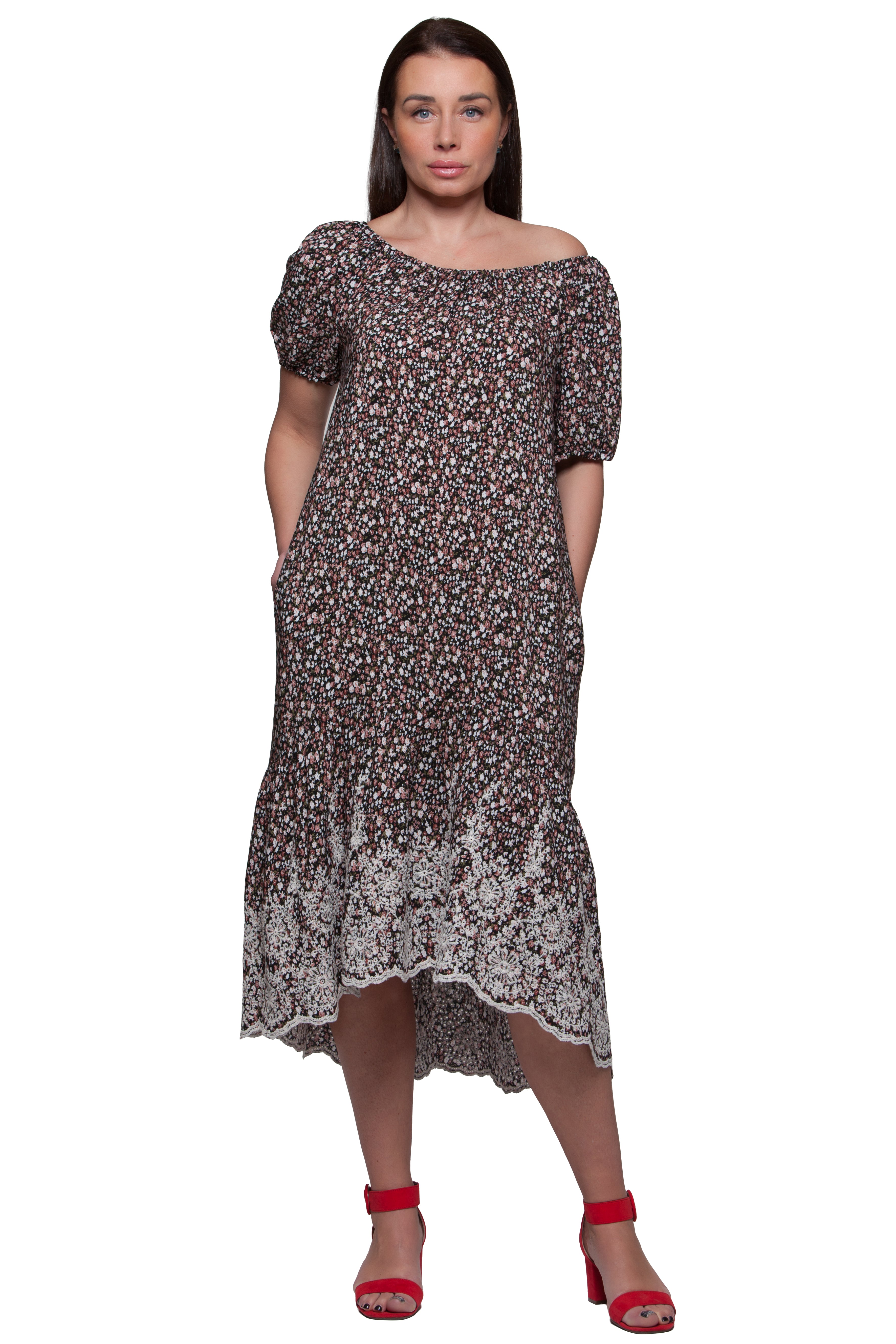 Vasaras brīva piegriezuma kleita Sofia Nr. 10