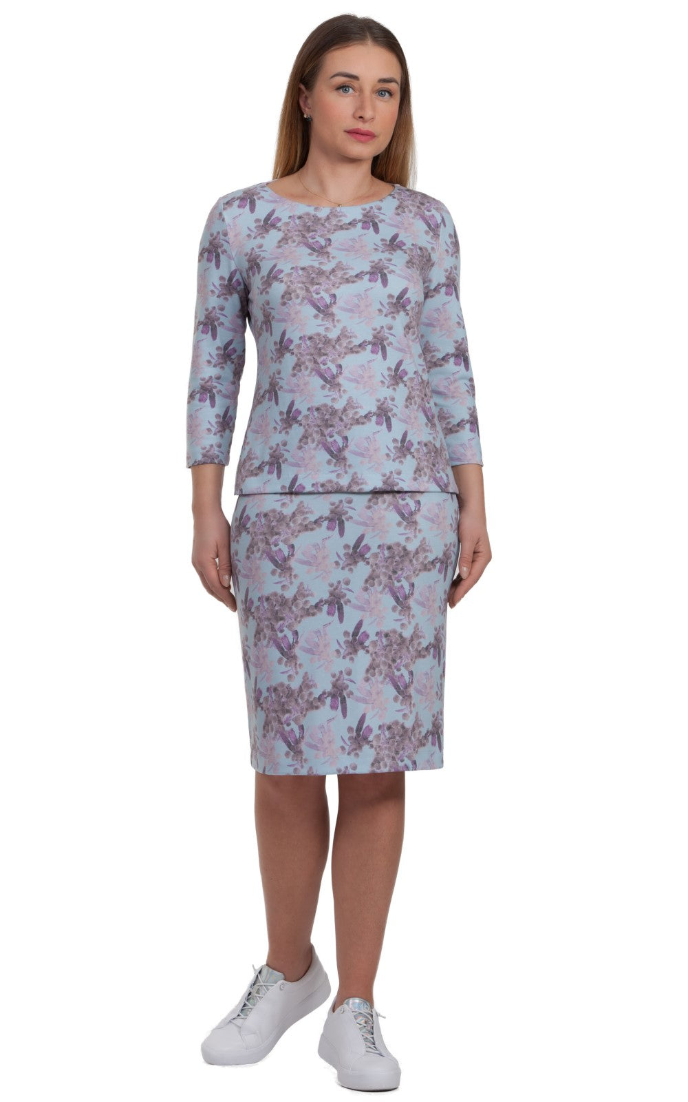 Casual Knit Suit Sanita No03 — Magnolica Latvian Women's Clothing