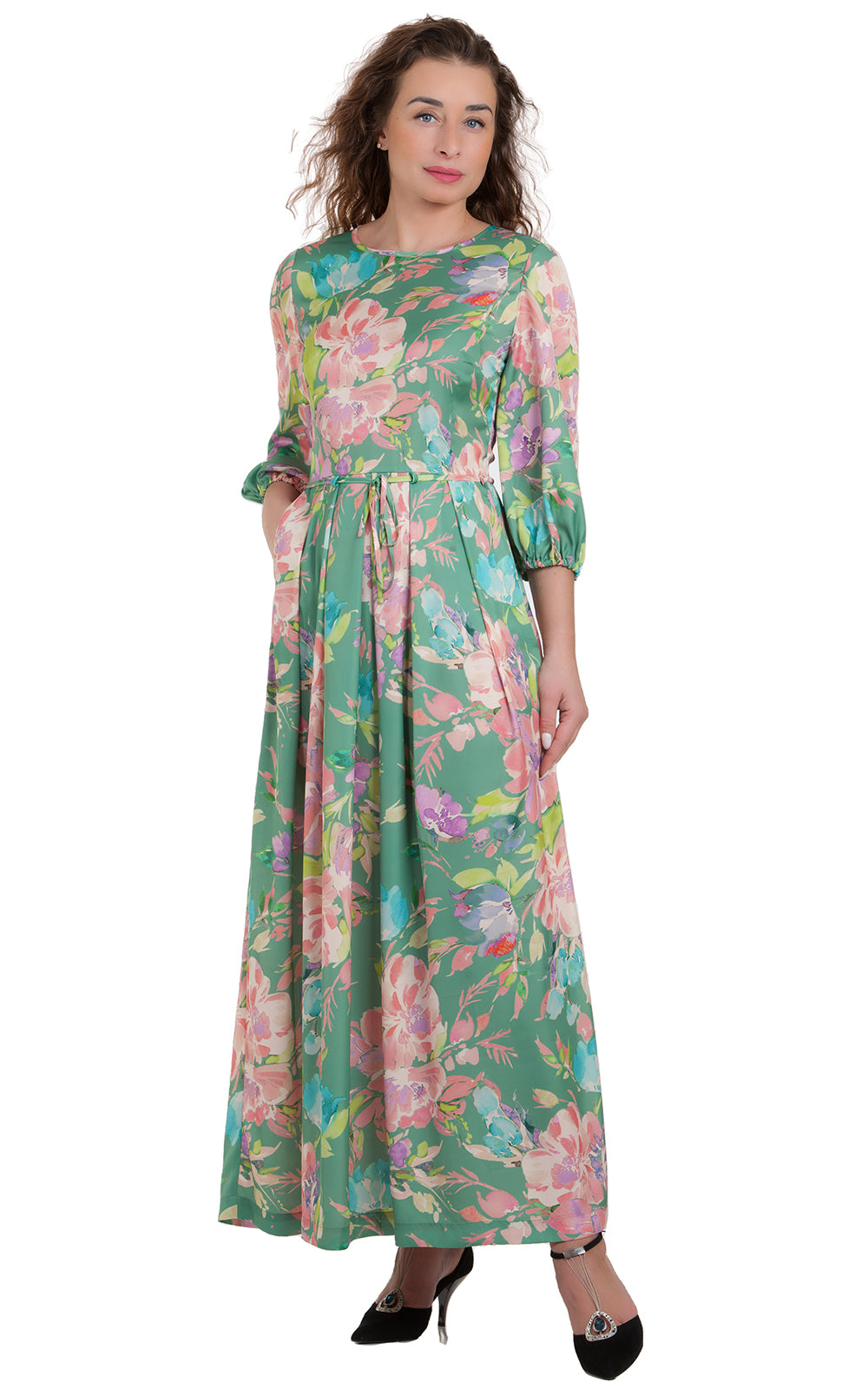 Elegant Summer Maxi Dress Lori No1