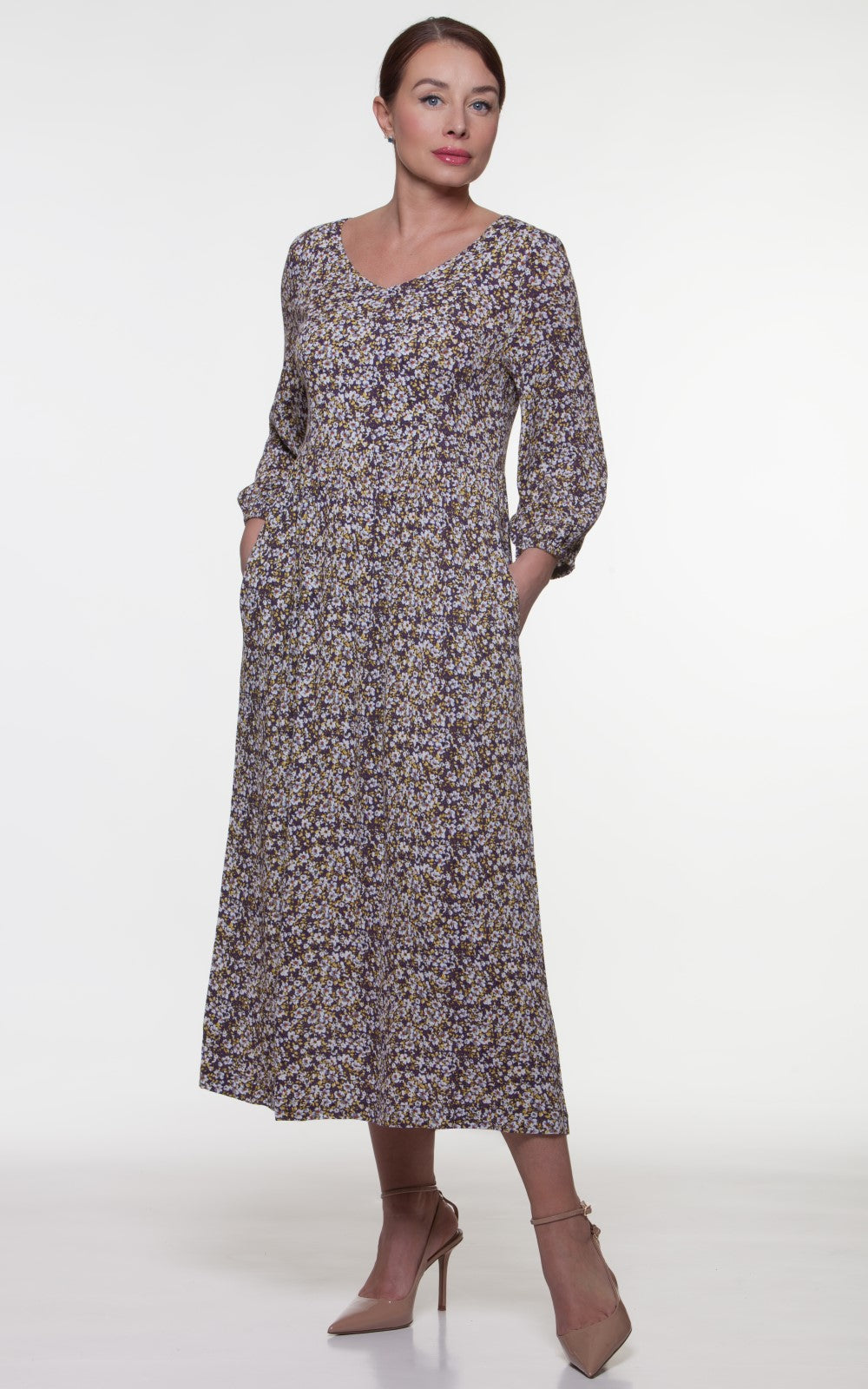 Summer Loose-fit Midi Dress Lori No40