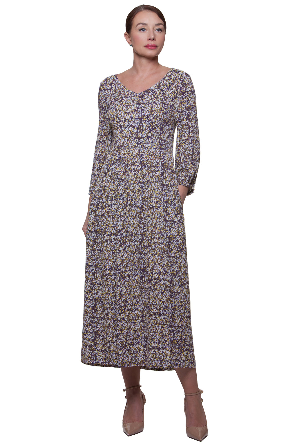 Sommerliches Lockeres Midikleid Lori No. 40