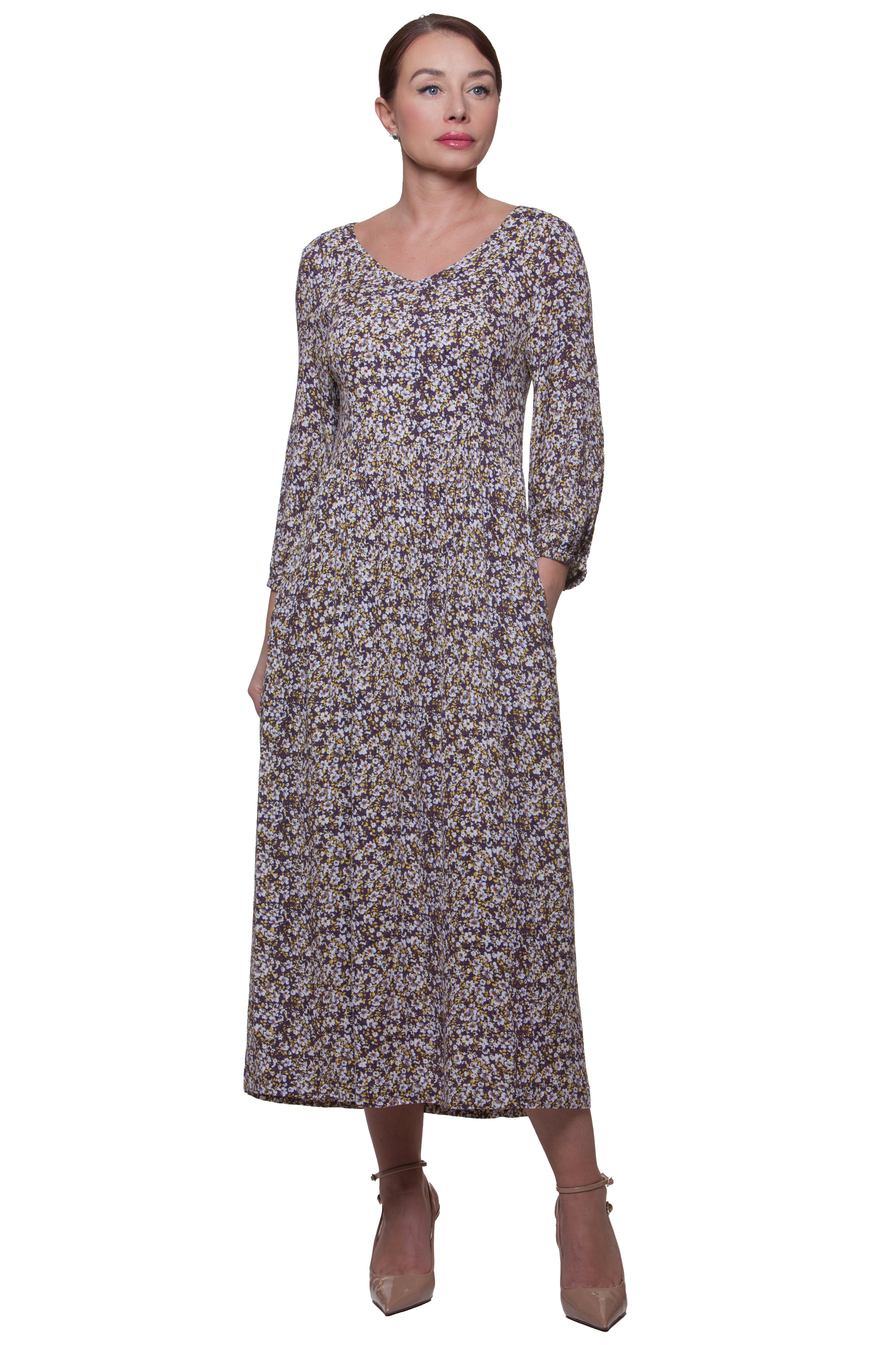 Sommerliches Lockeres Midikleid Lori No. 40