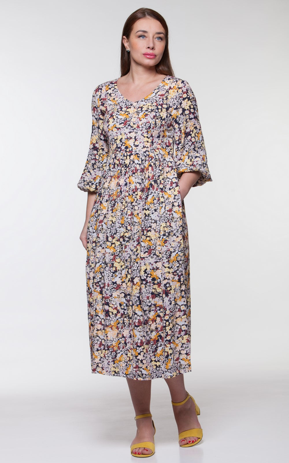 Summer Loose-fit Midi Dress Lori No42