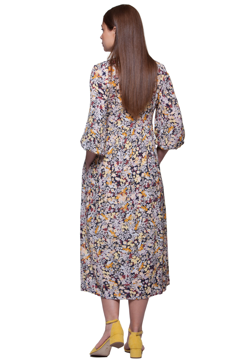 Sommerliches Lockeres Midikleid Lori No. 42