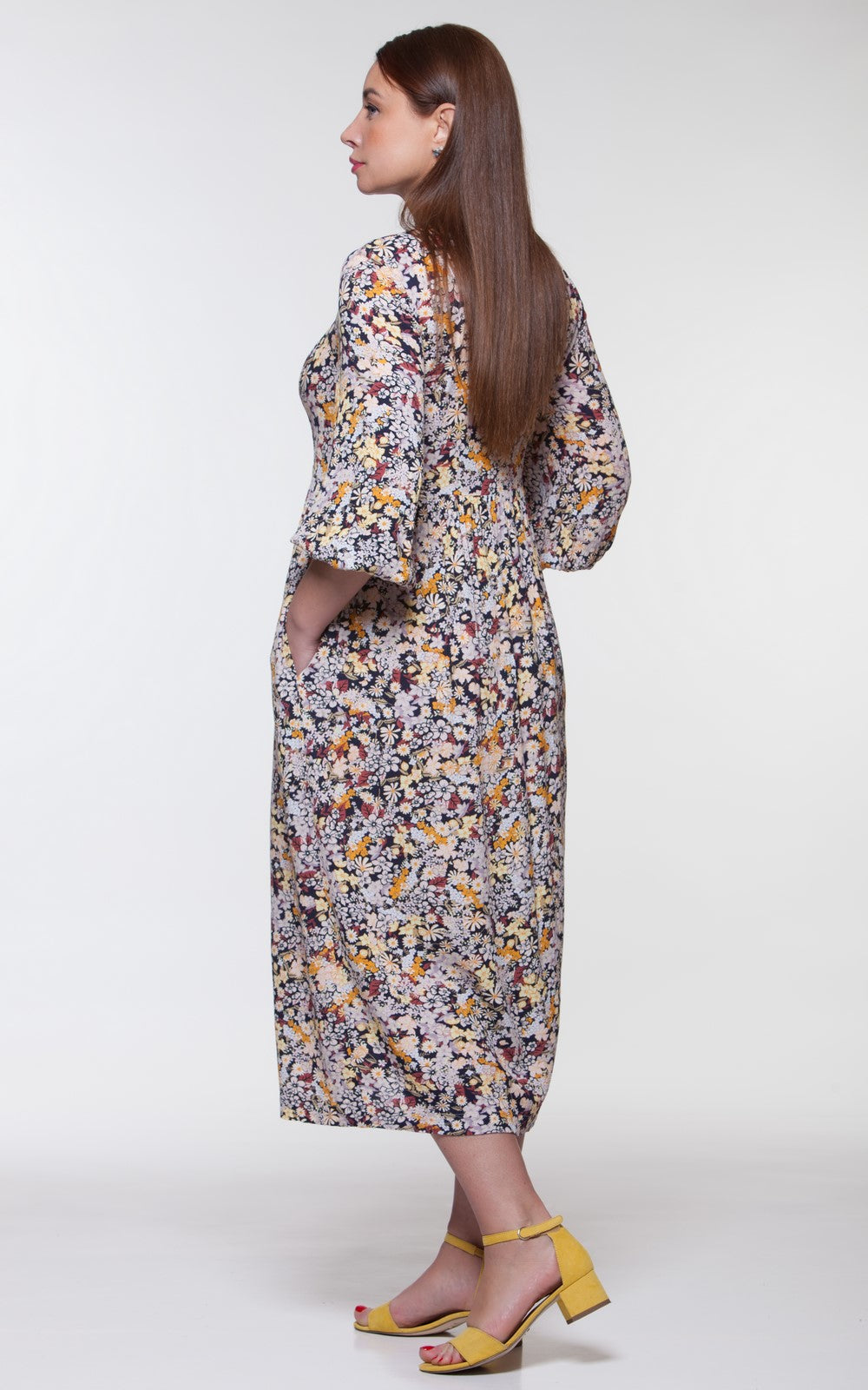 Summer Loose-fit Midi Dress Lori No42