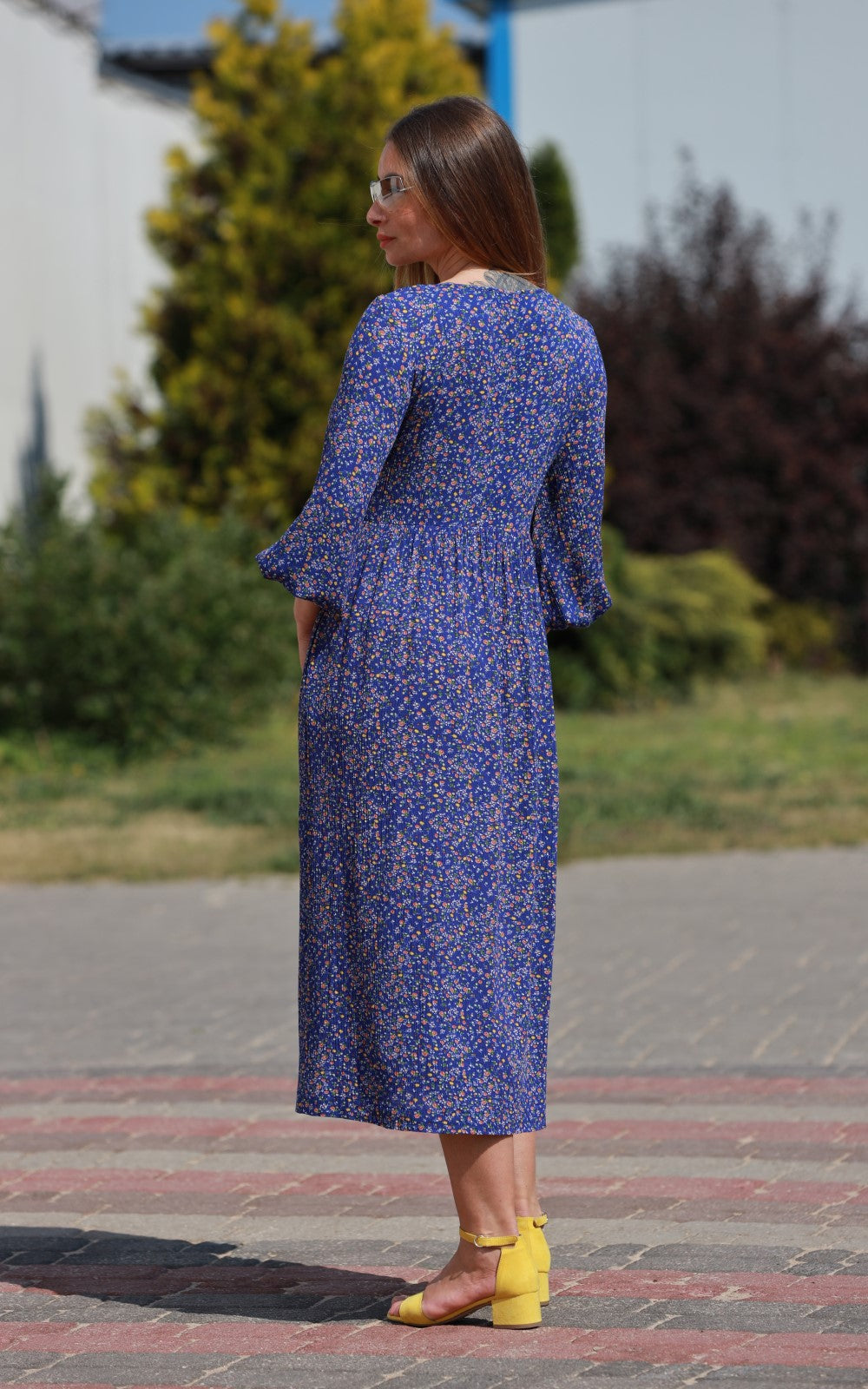 Summer Loose-fit Midi Dress Lori No391
