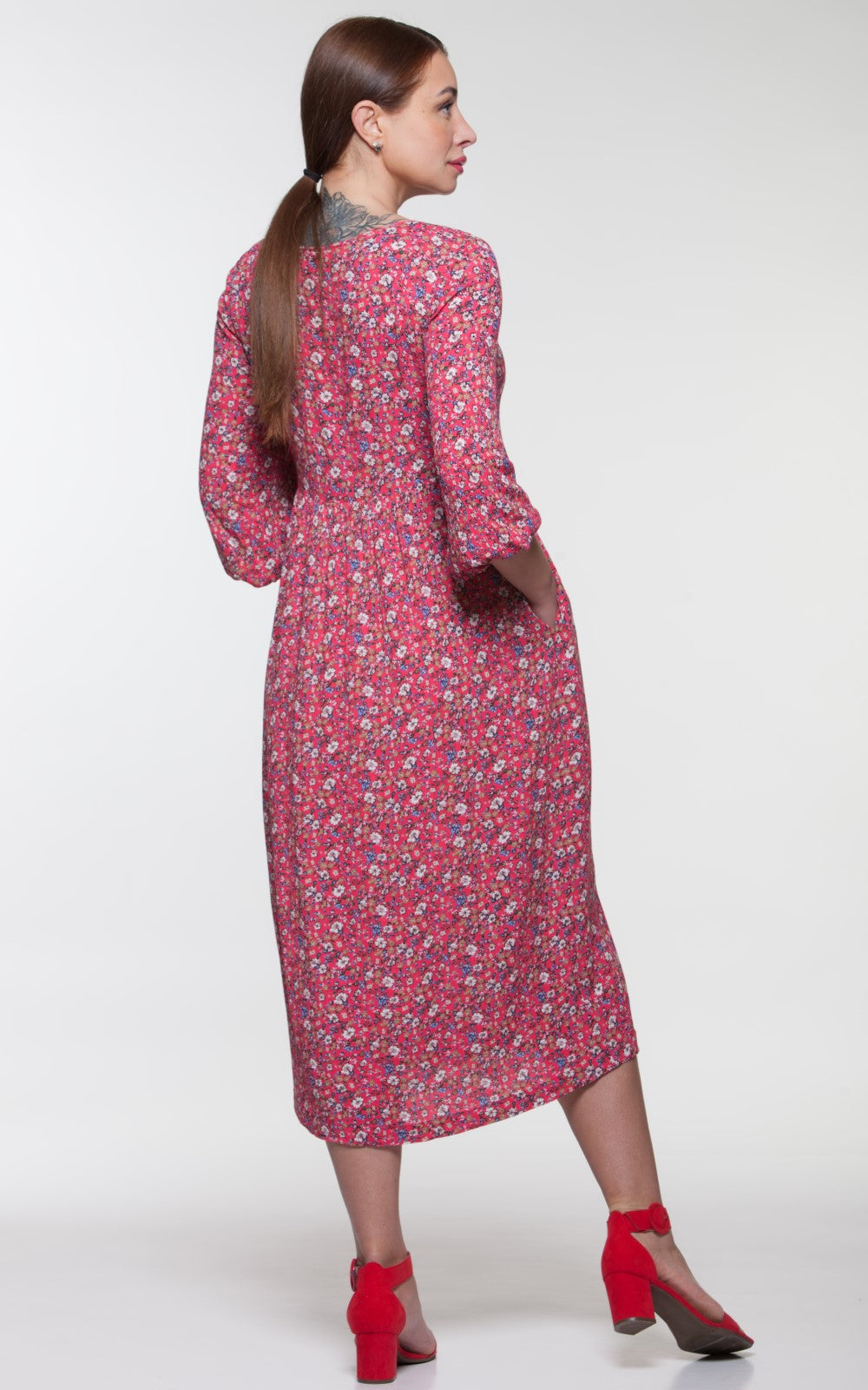 Summer Loose-fit Midi Dress Lori No39