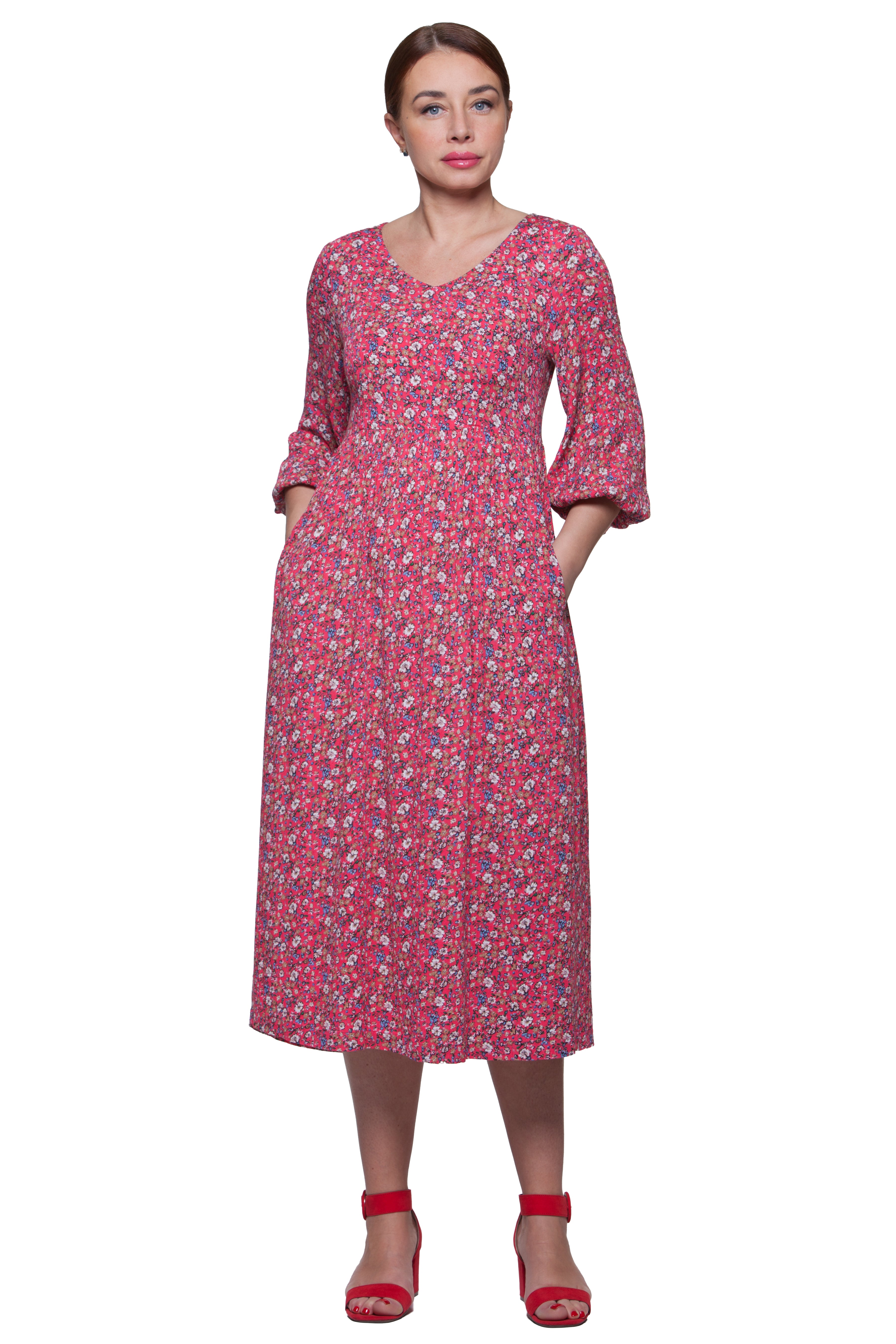 Sommerliches Lockeres Midikleid Lori No. 39