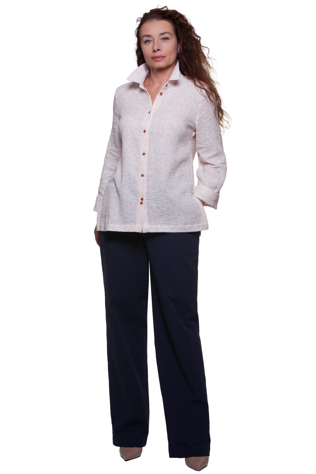 Viegla brīva krekla Jenna Nr. 8