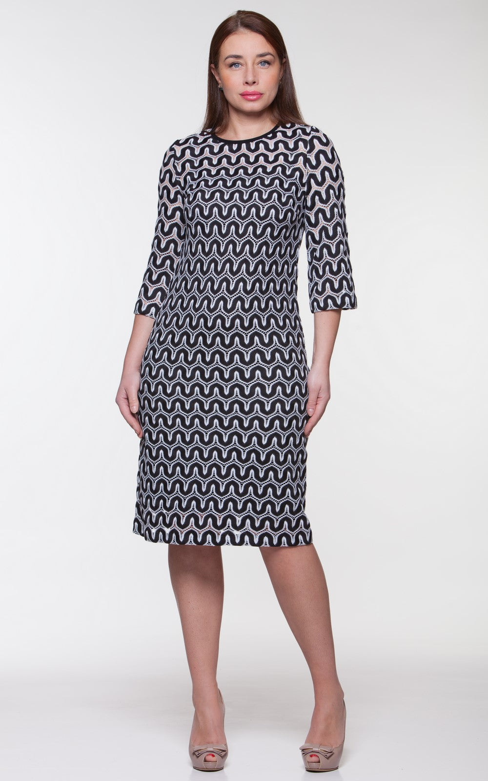 Gorgeous Openwork Sheath Dress Ariel No5