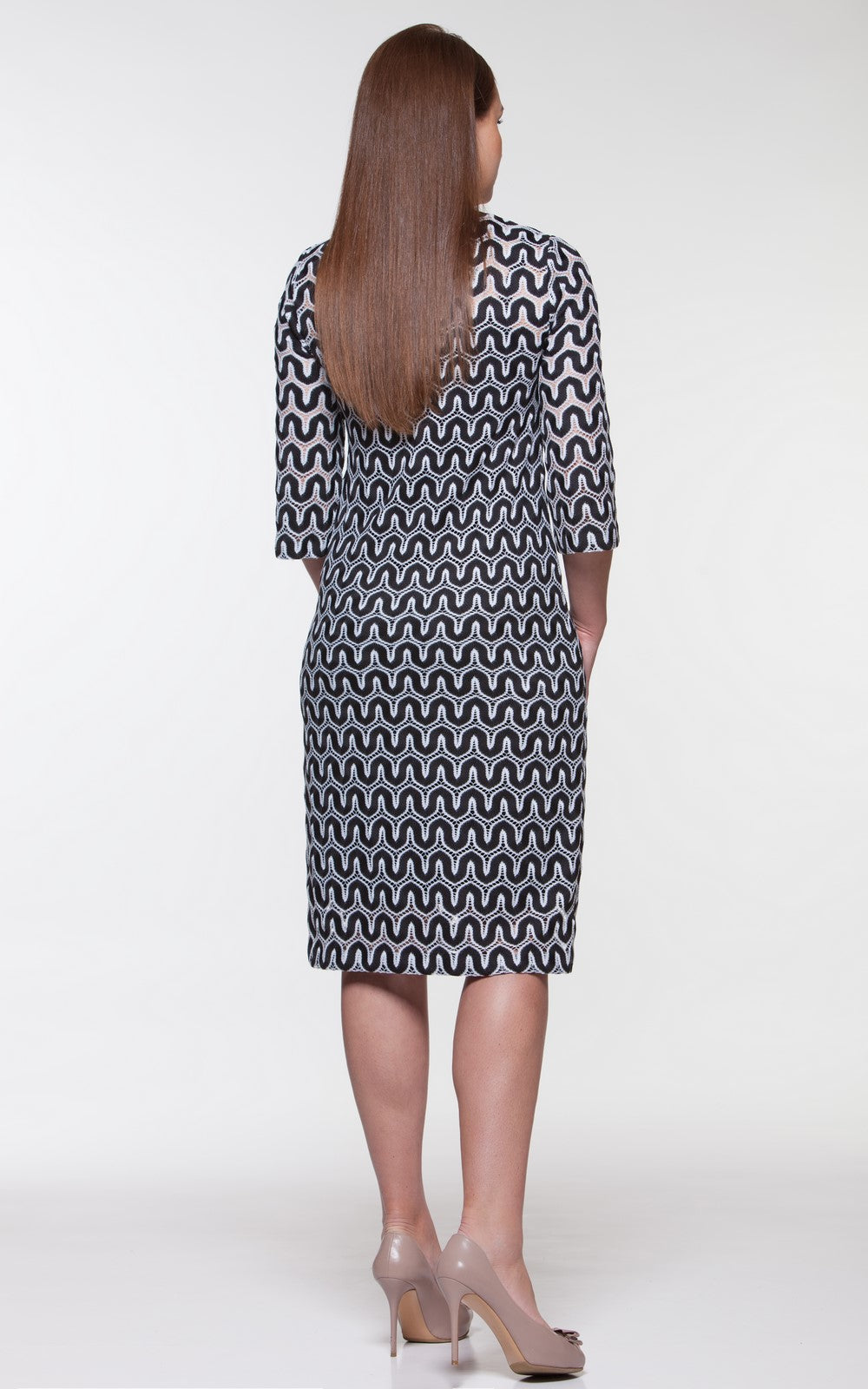 Gorgeous Openwork Sheath Dress Ariel No5