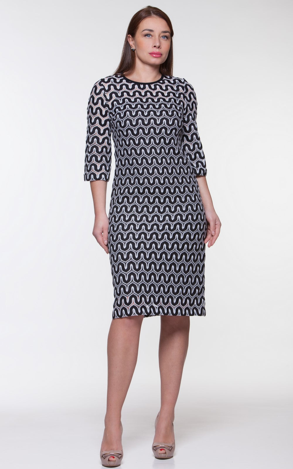 Gorgeous Openwork Sheath Dress Ariel No5