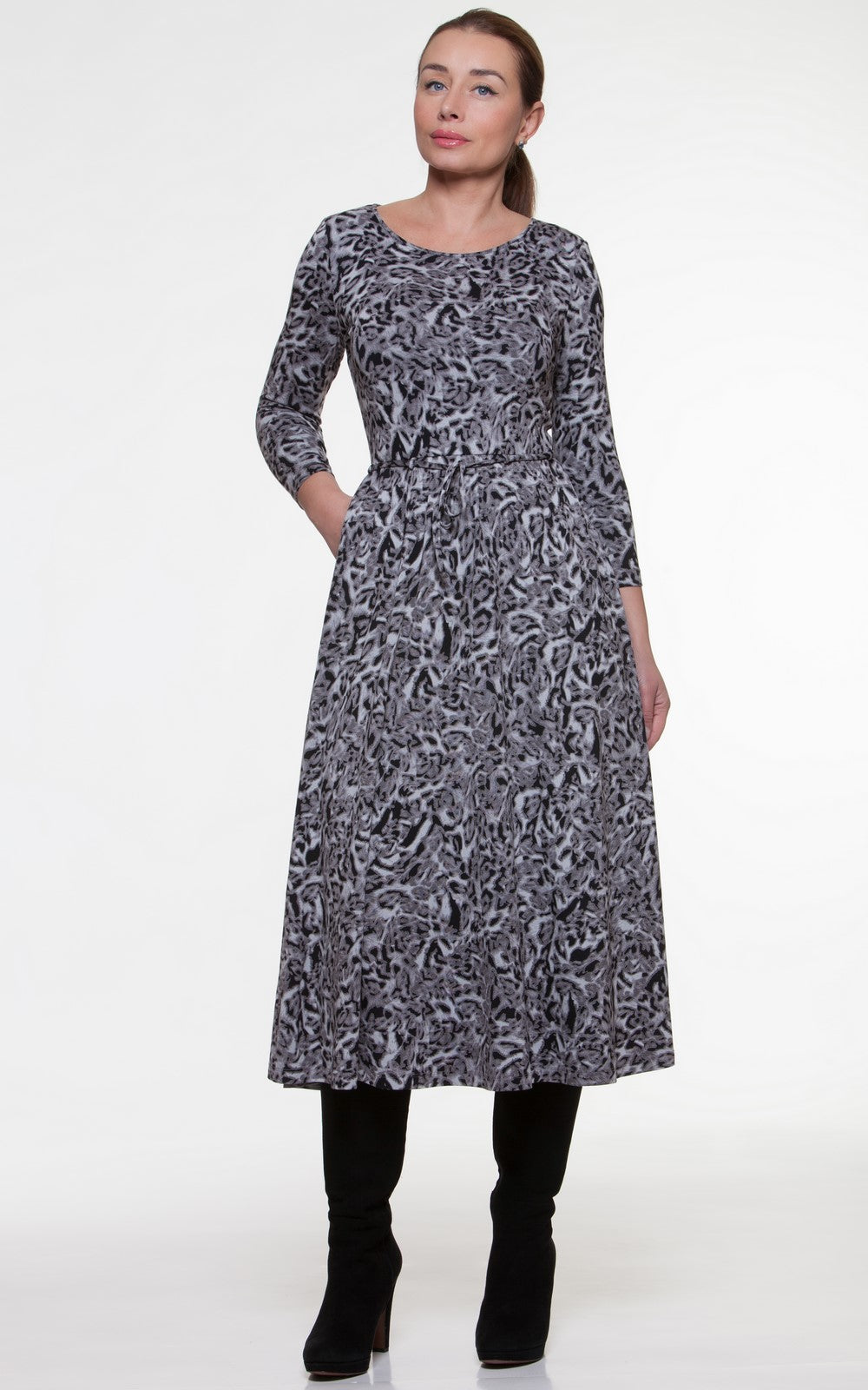 Everyday Midi Dress — Comfortable & Flattering Ariel No12