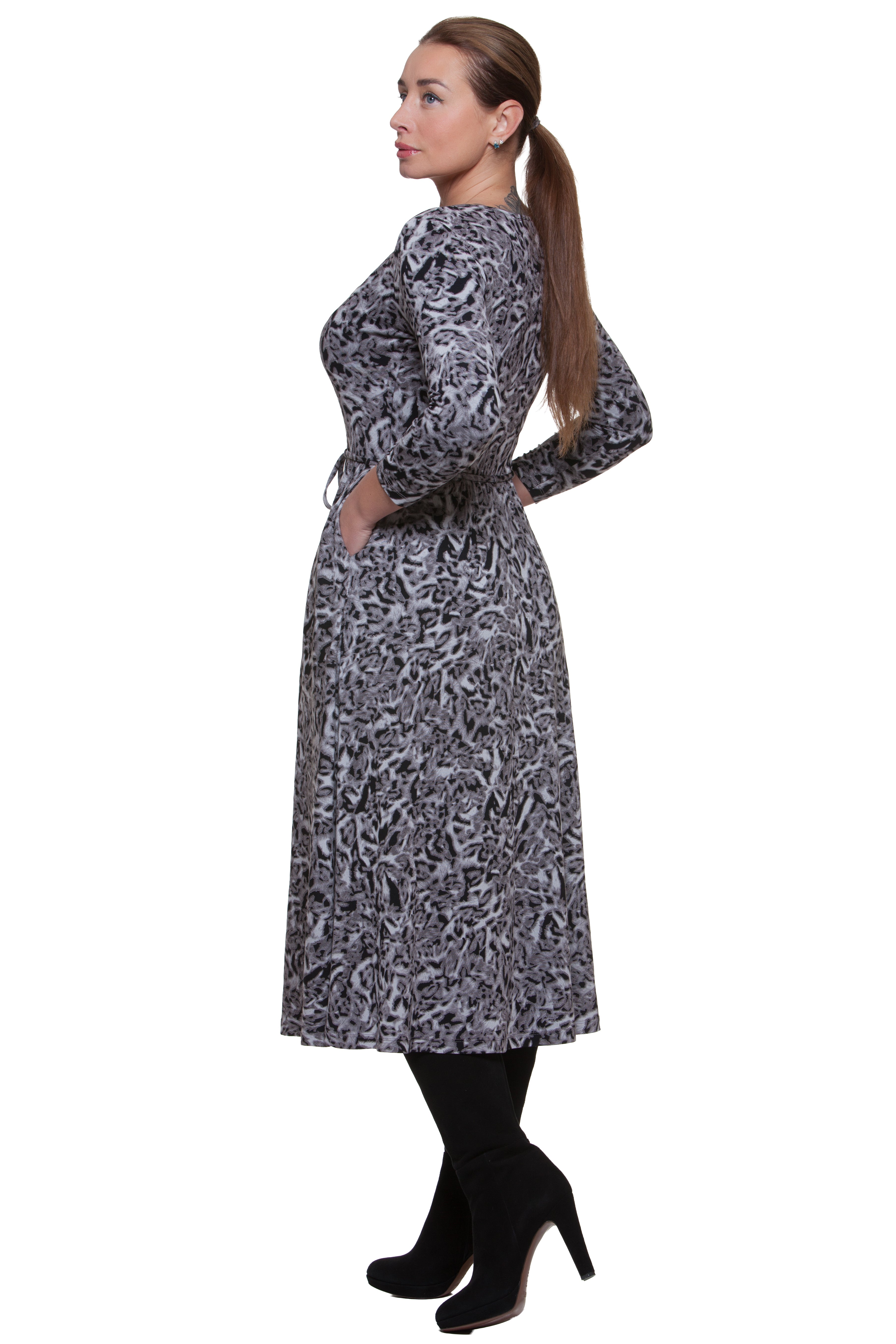 Everyday Midi Dress — Comfortable & Flattering Ariel No12