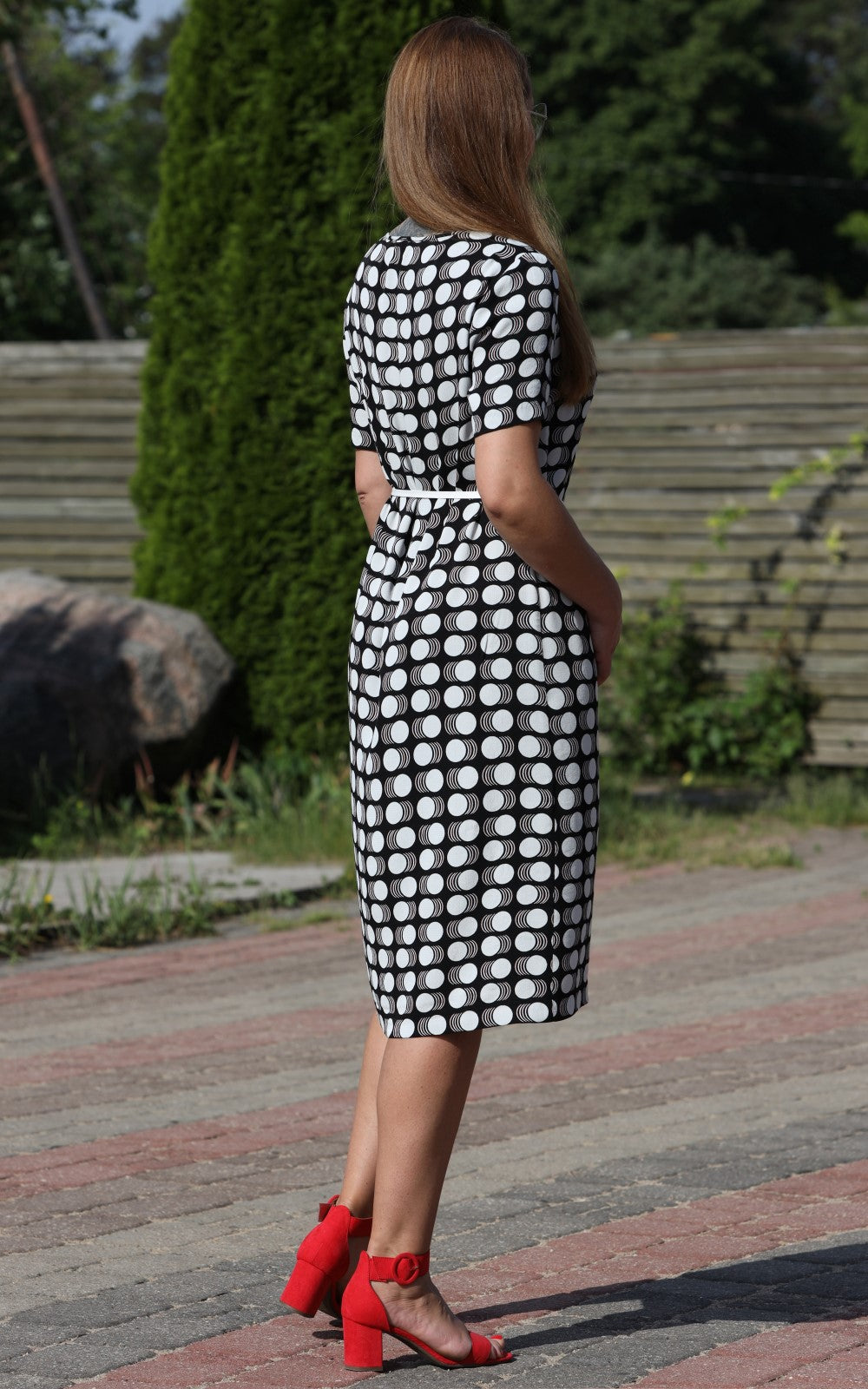 A Classic Straight Summer Dress Ariel No14