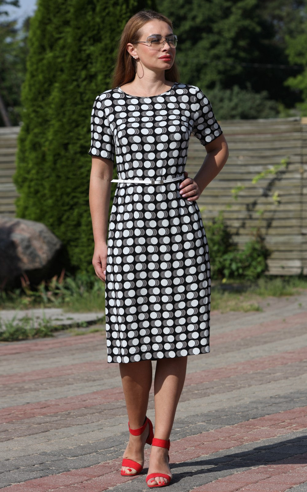 A Classic Straight Summer Dress Ariel No14