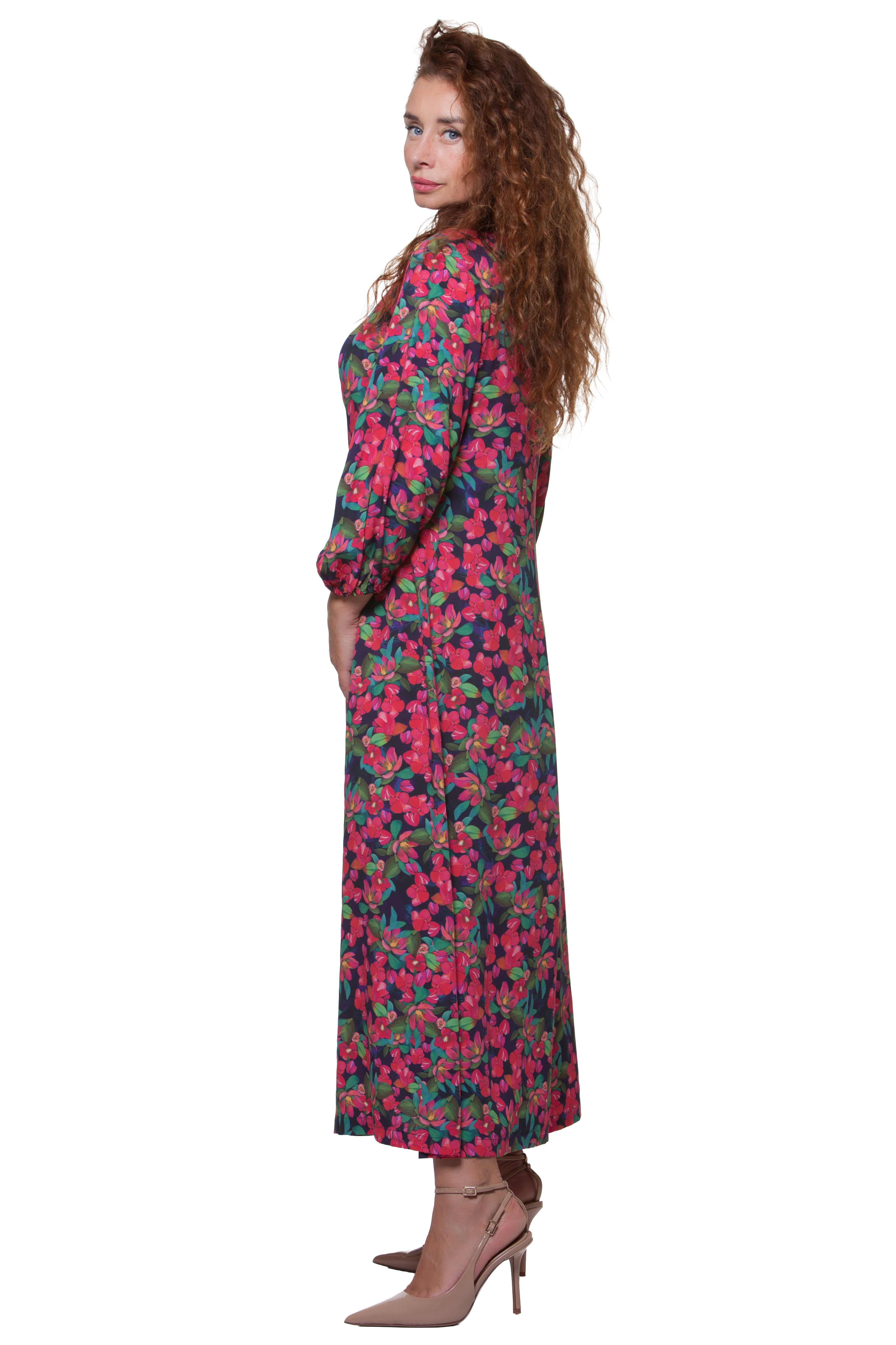 Sommerliches Lockeres Maxikleid Loren No. 3