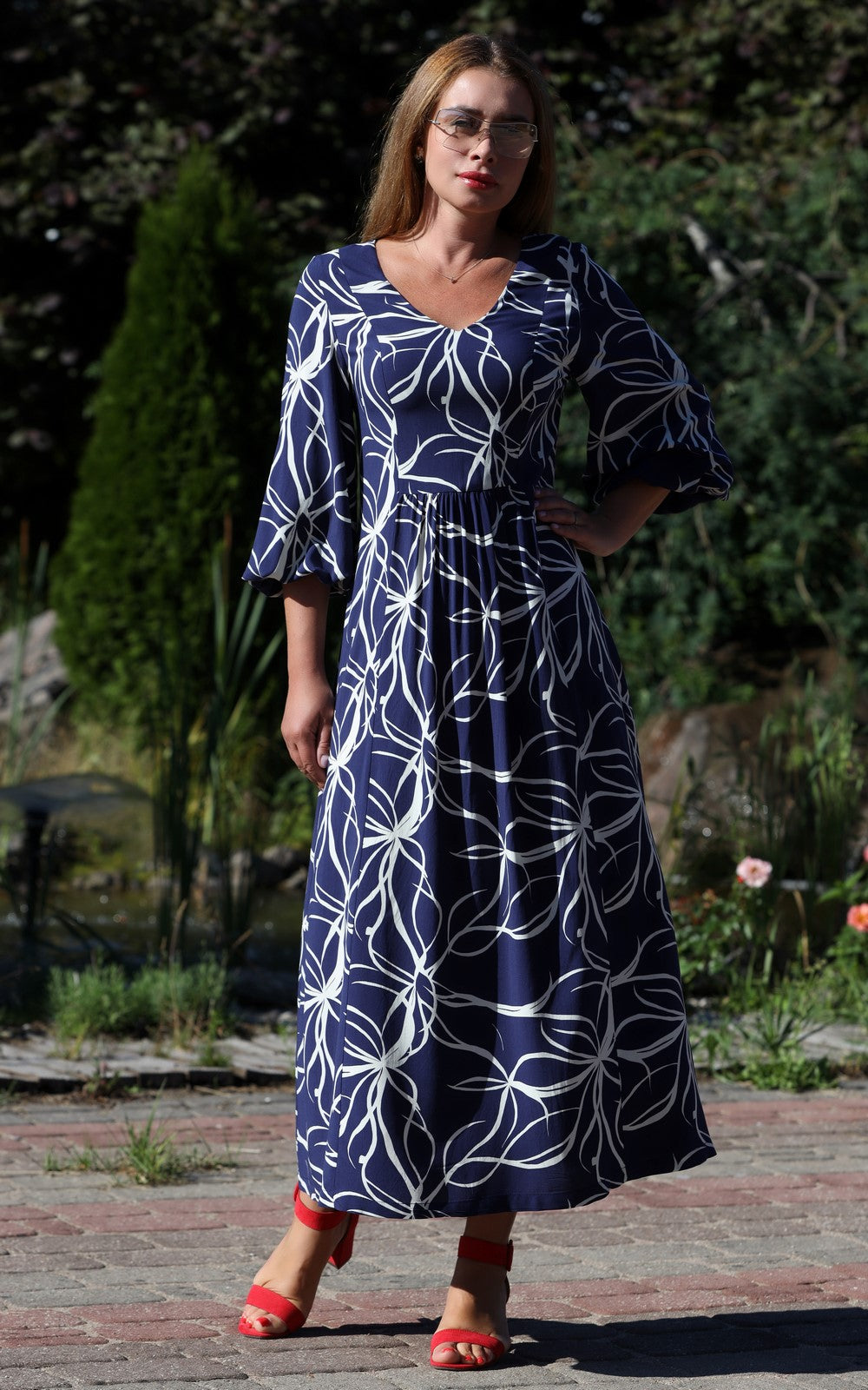 Summer Loose-fit Maxi Dress Loren No1