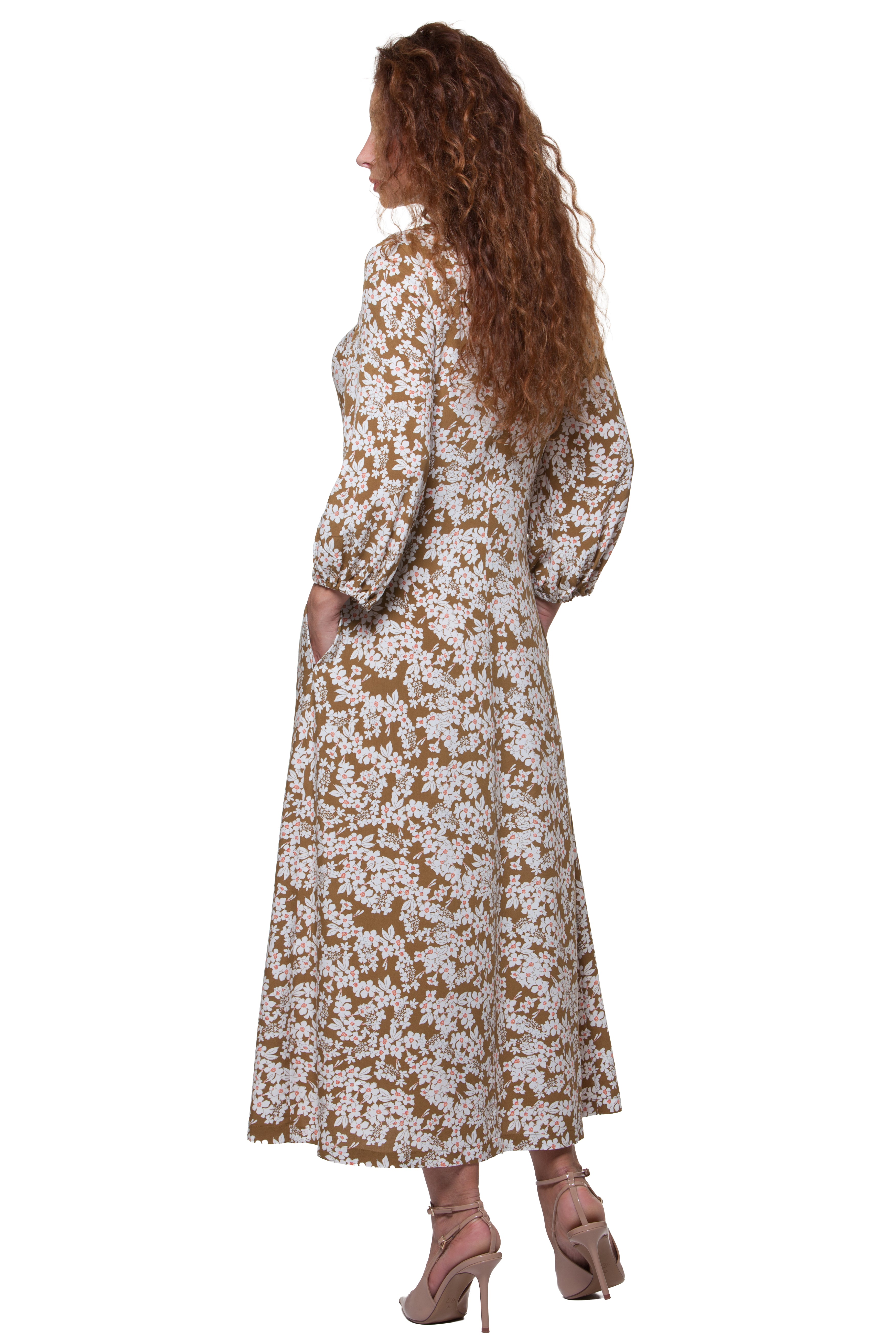 Sommerliches Lockeres Maxikleid Loren No. 5