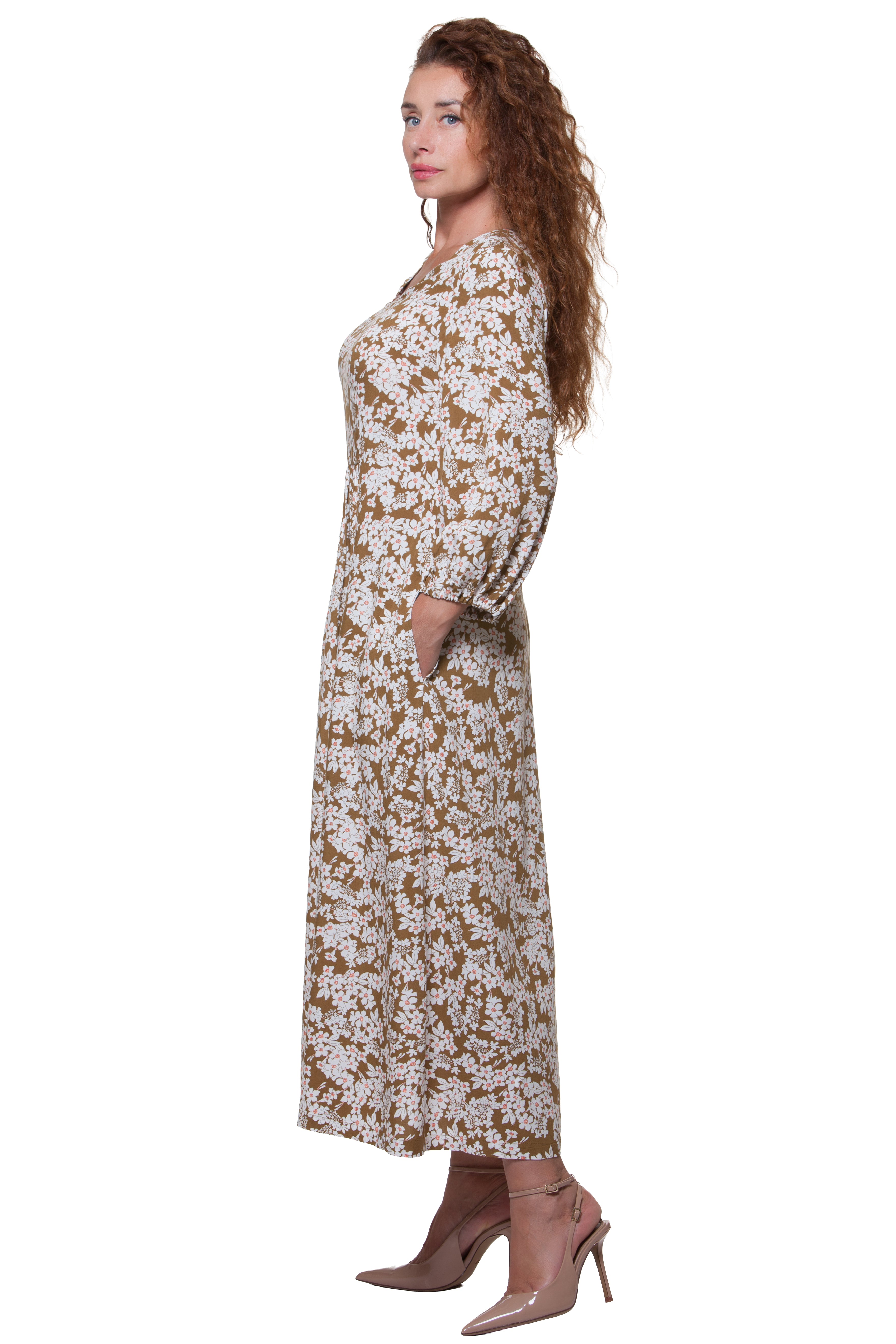 Sommerliches Lockeres Maxikleid Loren No. 5
