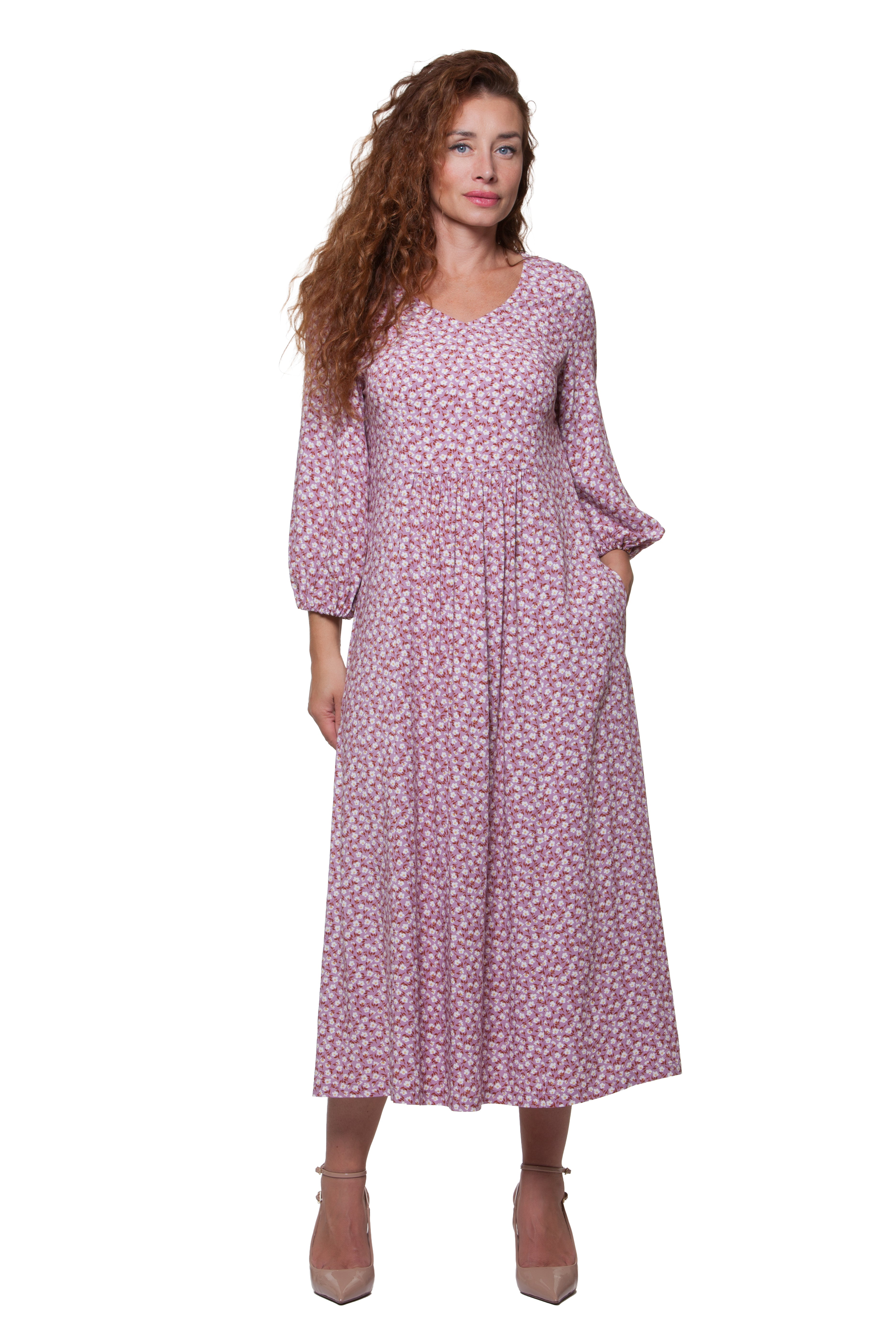 Sommerliches Lockeres Maxikleid Loren No. 4