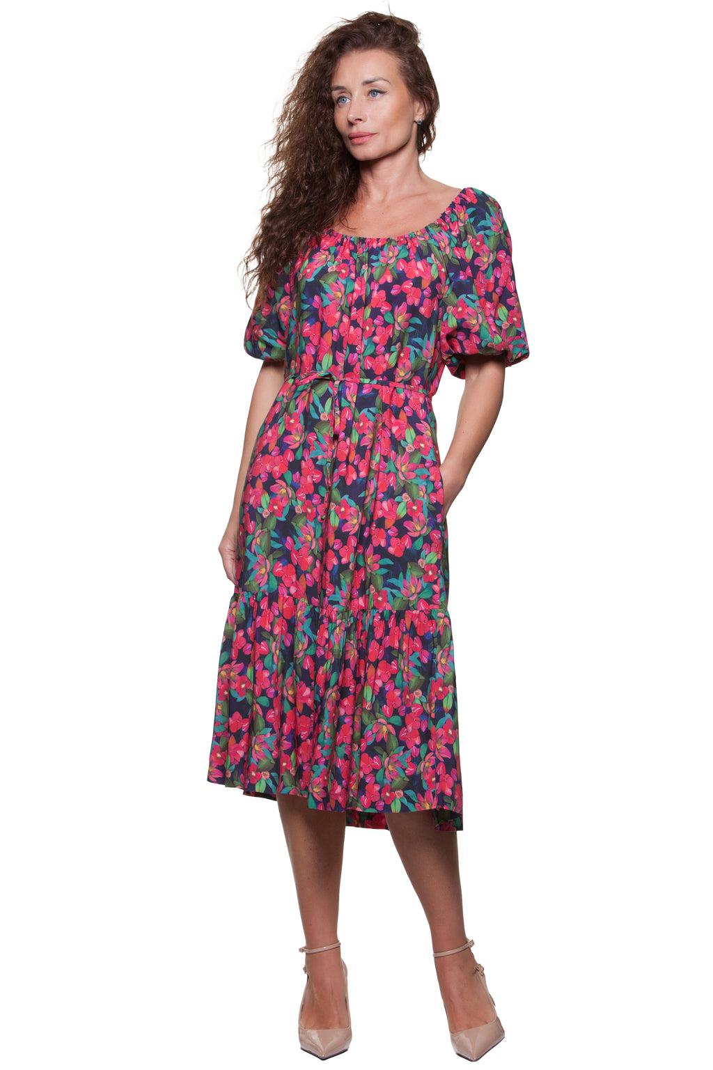 Sommerliches Lockeres Kleid Loren No. 131