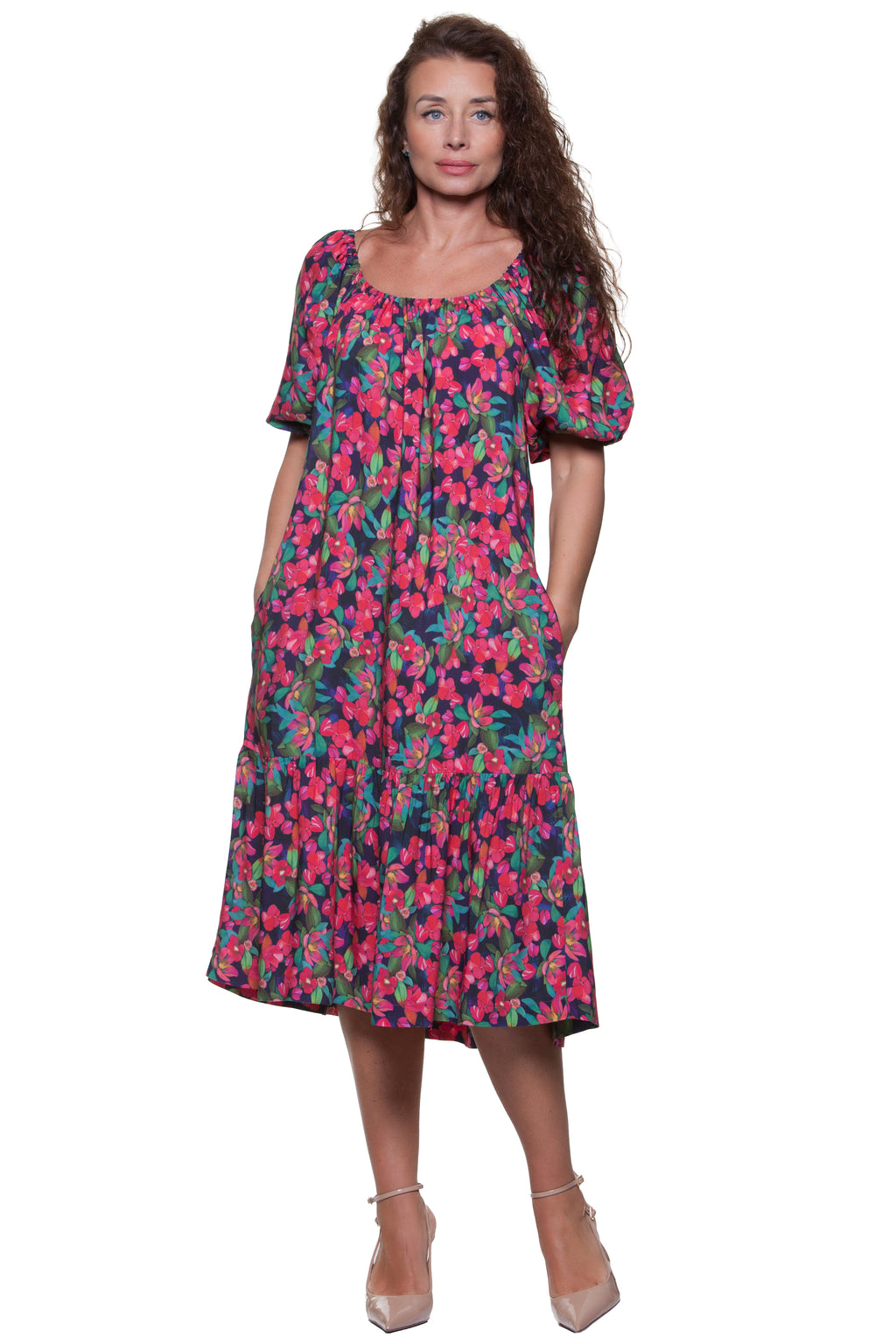 Sommerliches Lockeres Kleid Loren No. 131