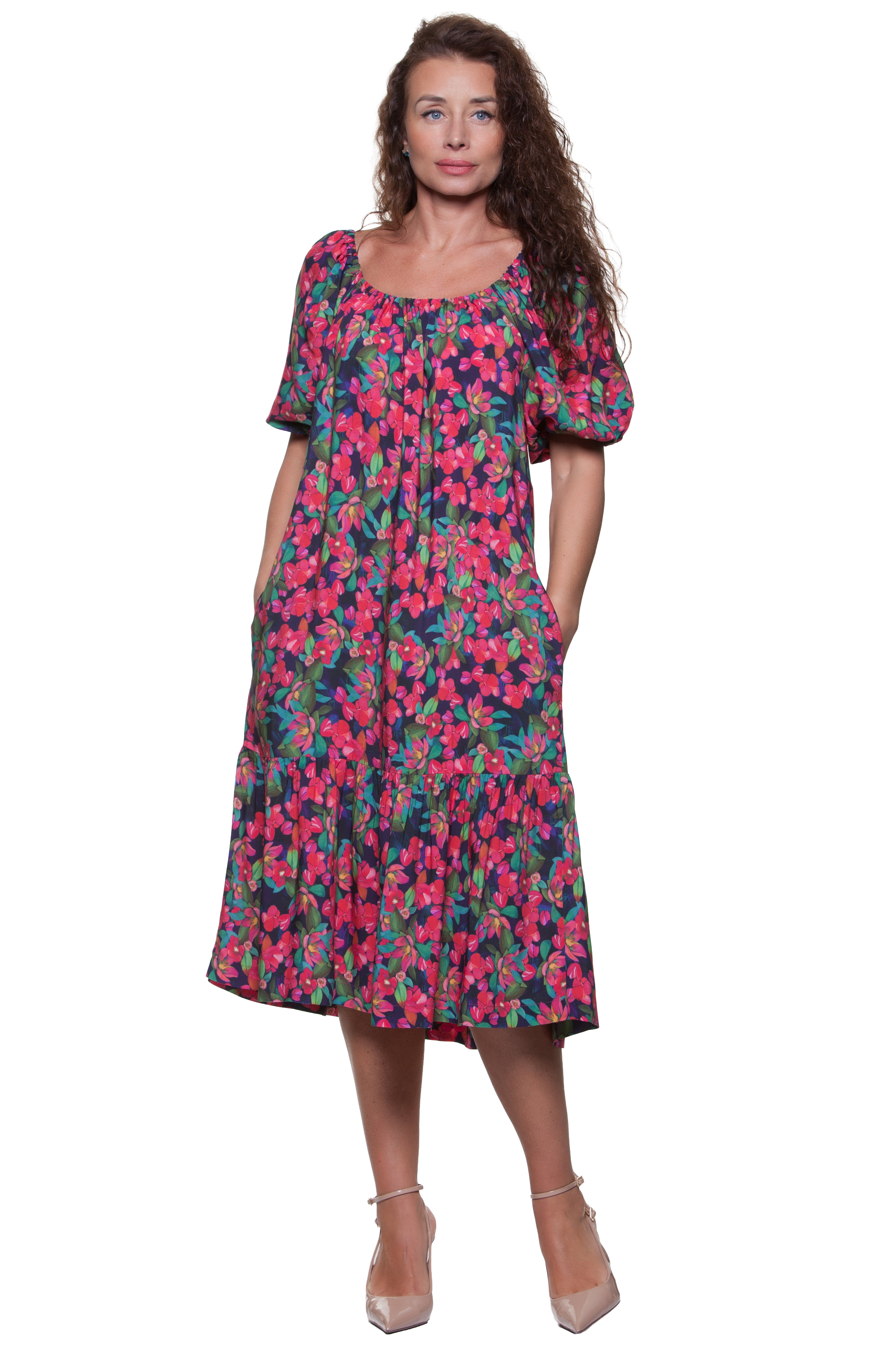 Sommerliches Lockeres Kleid Loren No. 131