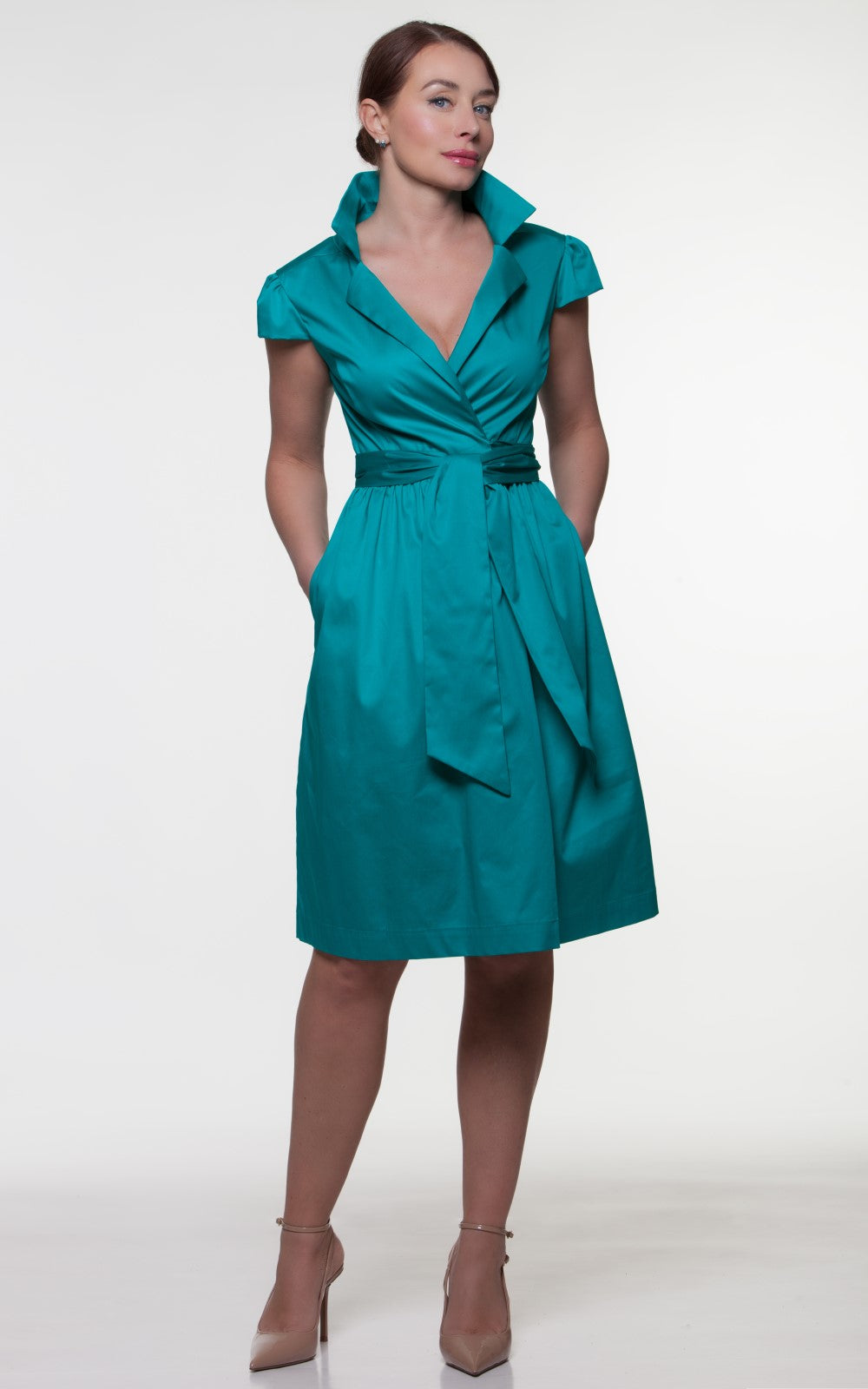 Doll-like Silhouette Dress Loren No10